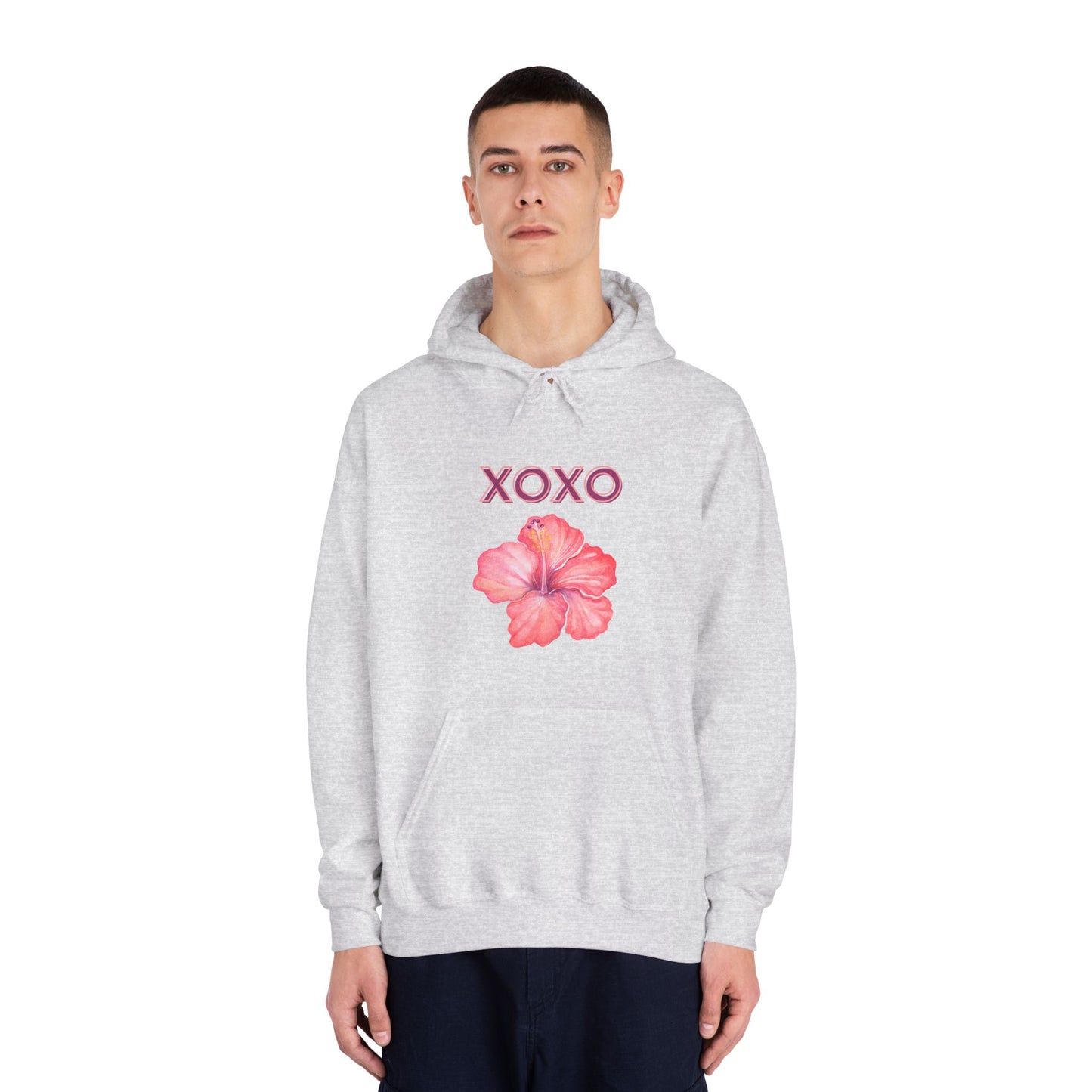 Hibiscus Hooded Sweatshirt