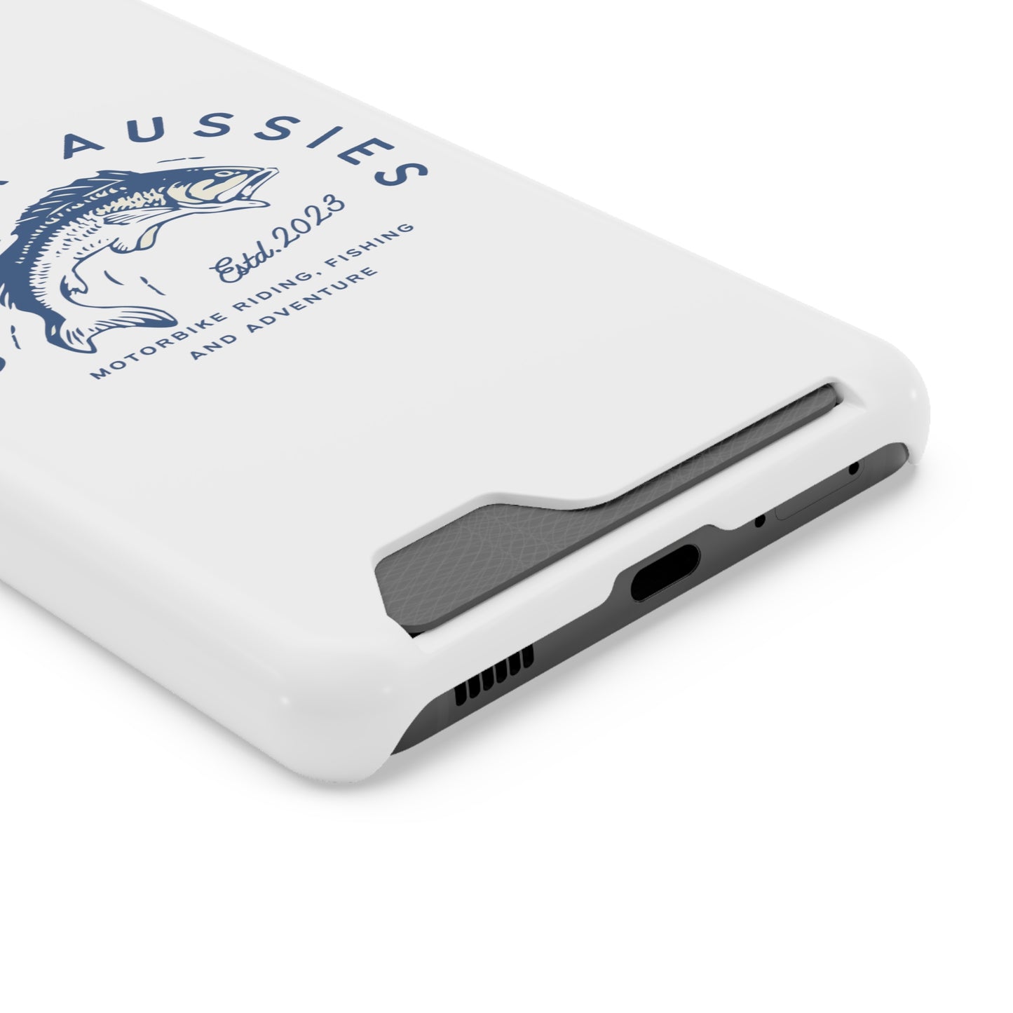 Outdoor Aussies Barra Phone Case With Card Holder