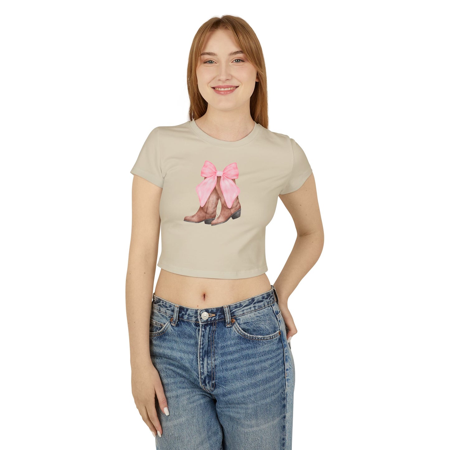 Cowgirl Bows and Boots Women's Baby Tee