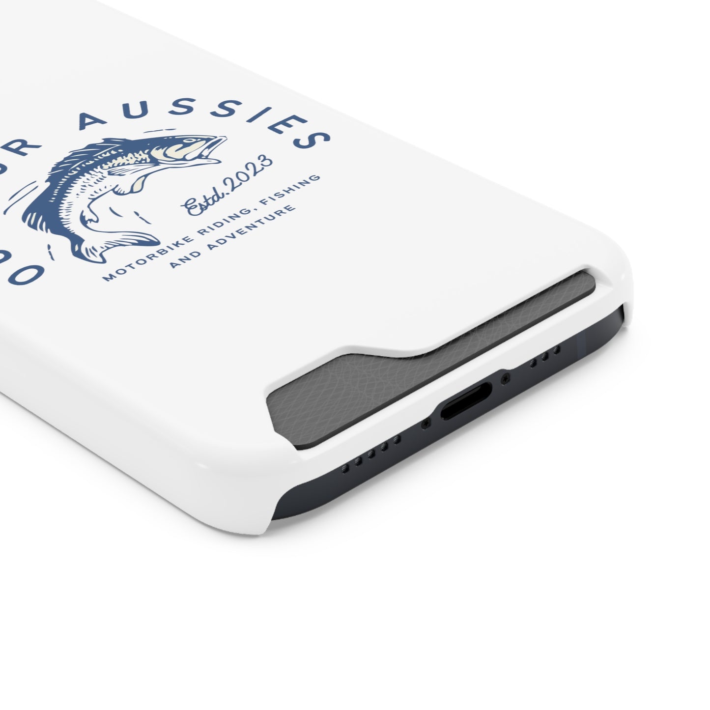 Outdoor Aussies Barra Phone Case With Card Holder