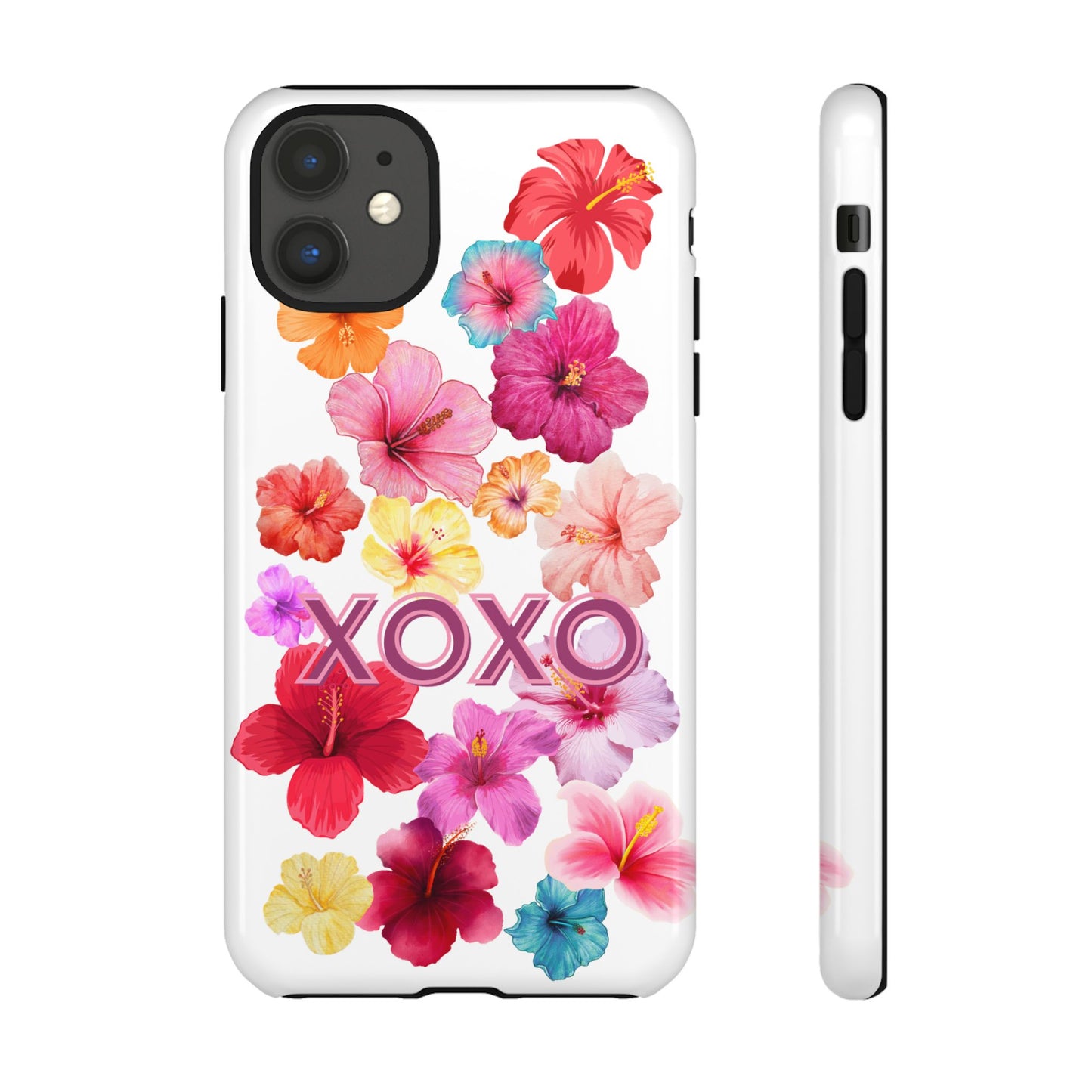 Hibiscus Tough Phone Cases