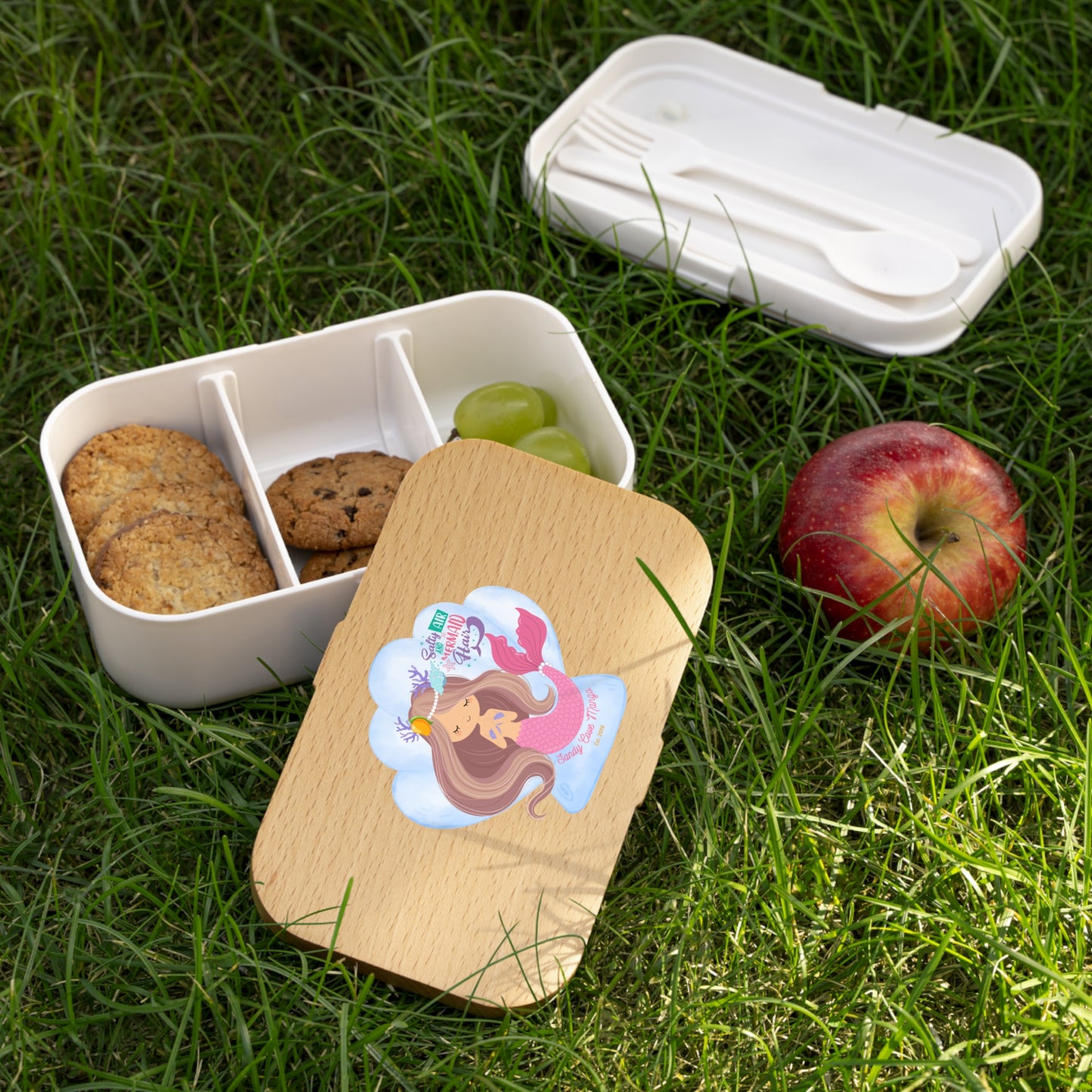 Sandy Cove Mango Salty Air Mermaid Bento Lunch Box