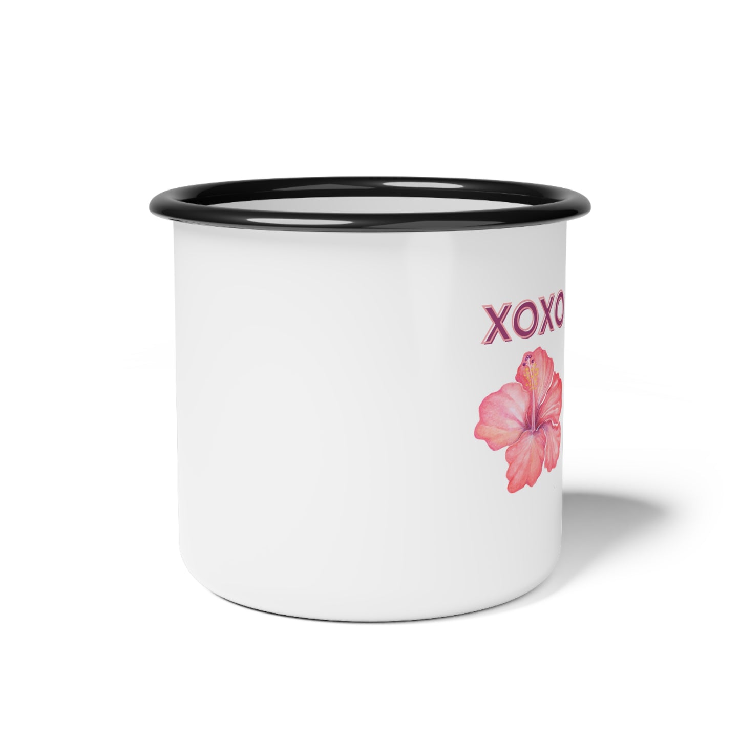 Hibiscus Camping Mug