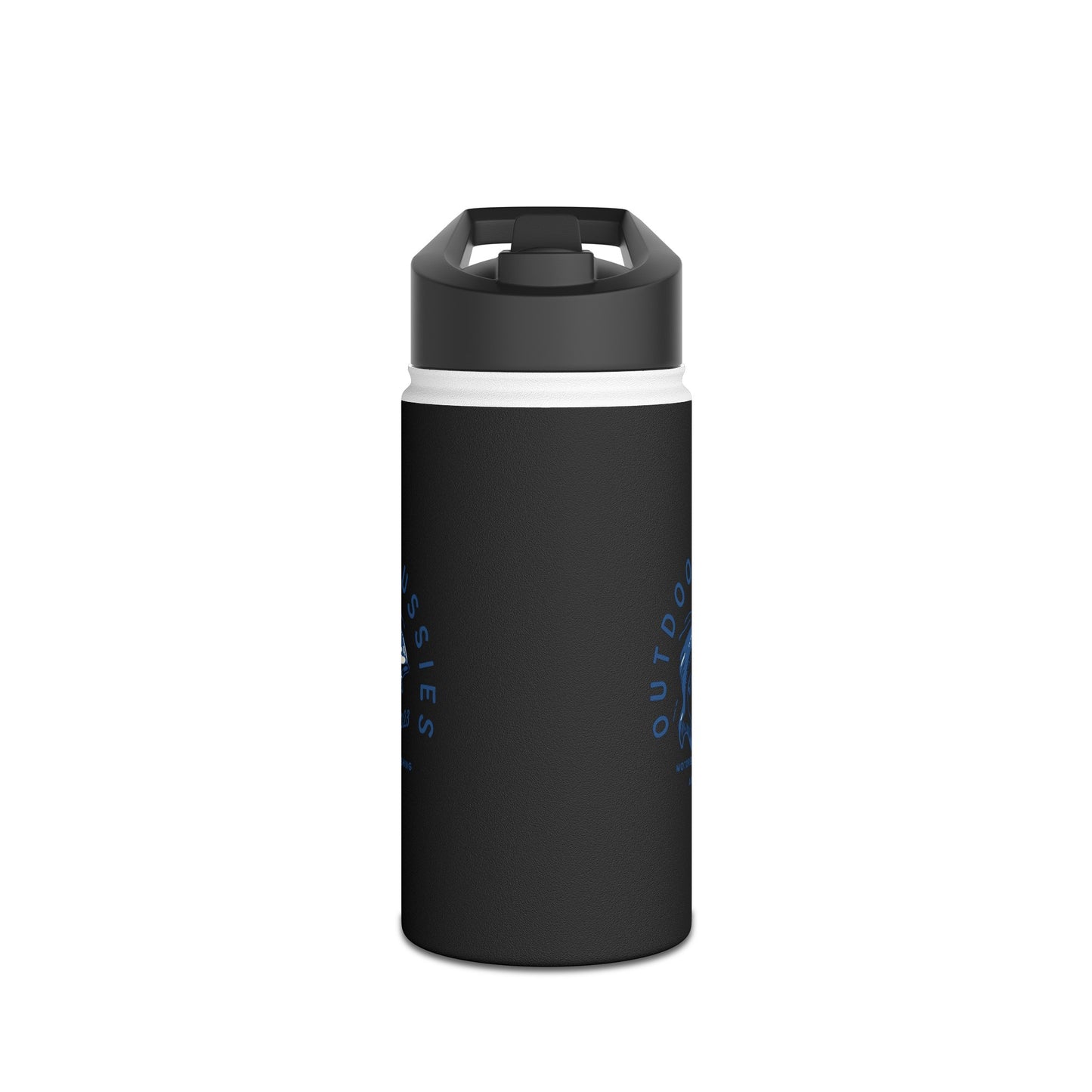 Outdoor Aussies Barra Stainless Steel Water Bottle, Standard Lid