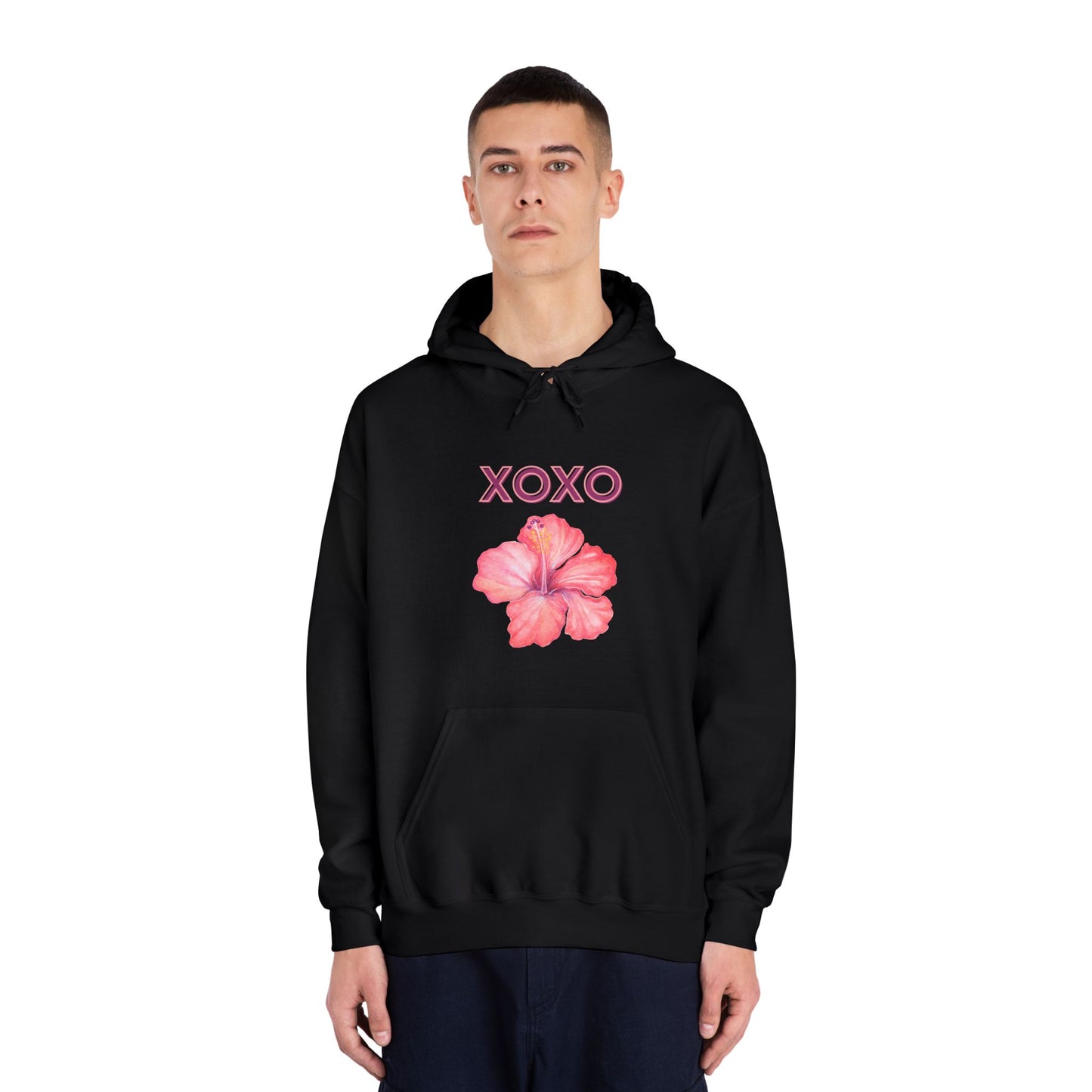 Hibiscus Hooded Sweatshirt