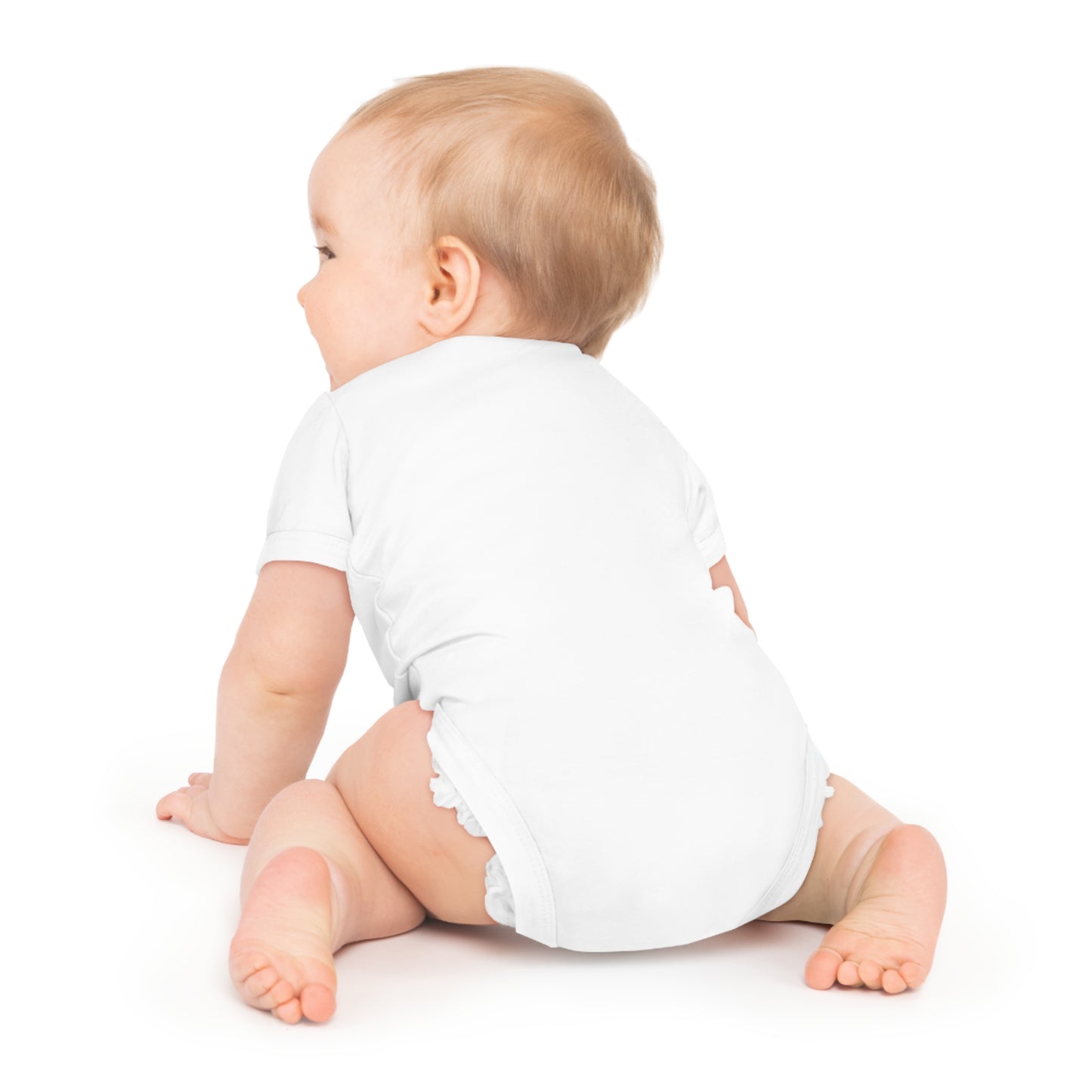 Sandy Cove Mango Cute Cow Baby Short Sleeve Bodysuit