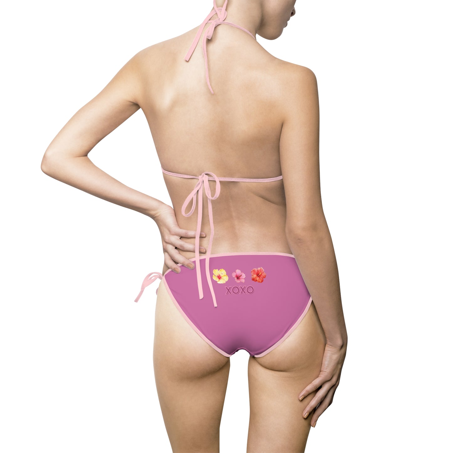 Hibiscus XOXO Women's Bikini Swimsuit (AOP)