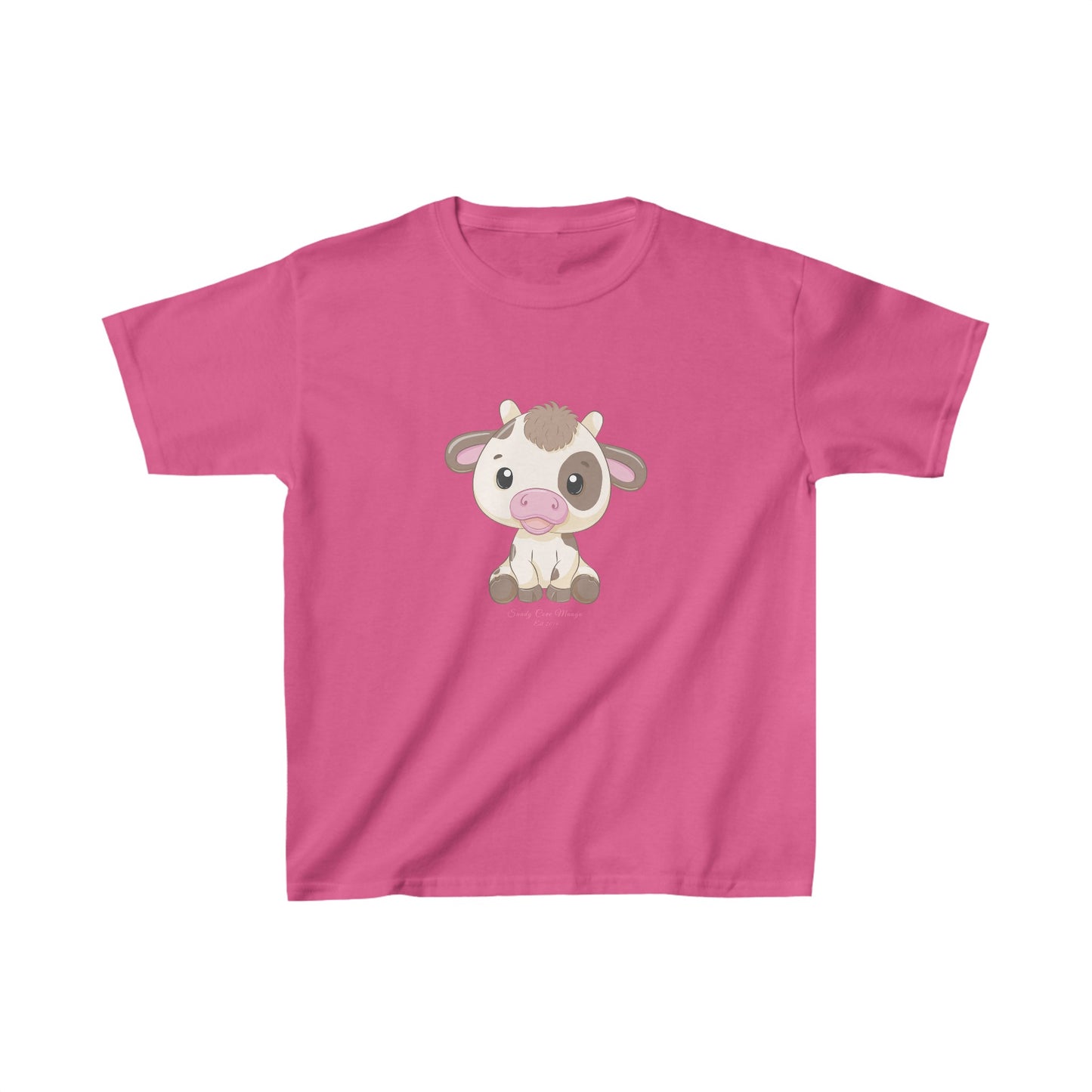 Sandy Cove Mango Cute Cow Kids Cotton™ Tee