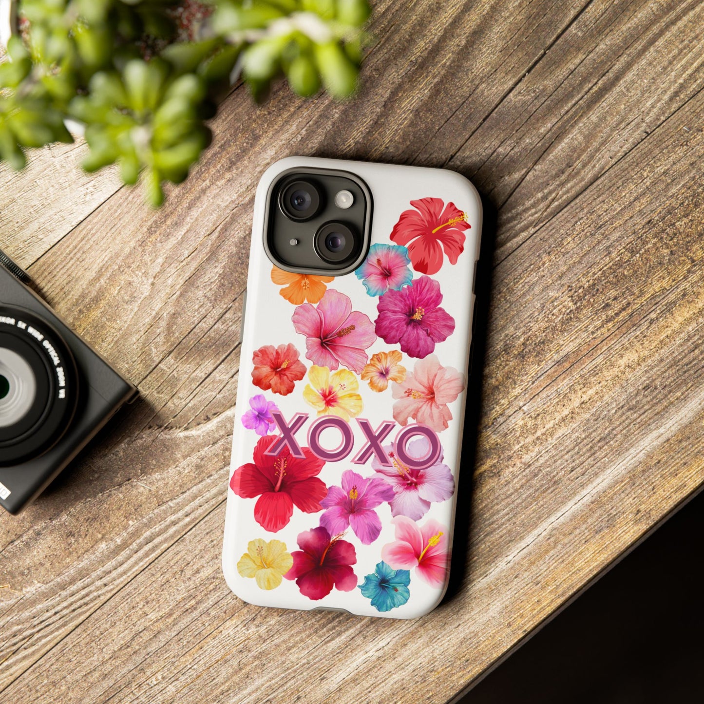 Hibiscus Tough Phone Cases