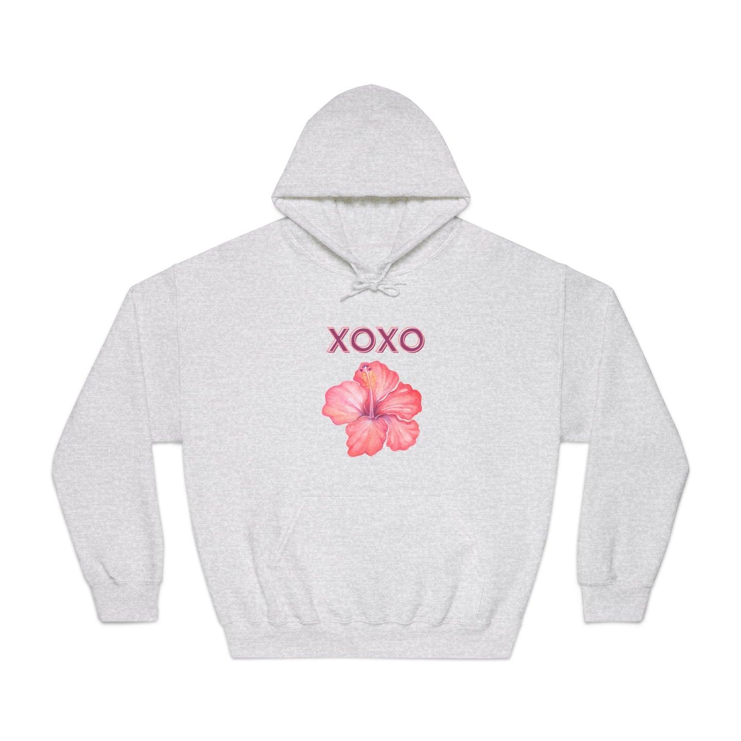 Hibiscus Hooded Sweatshirt