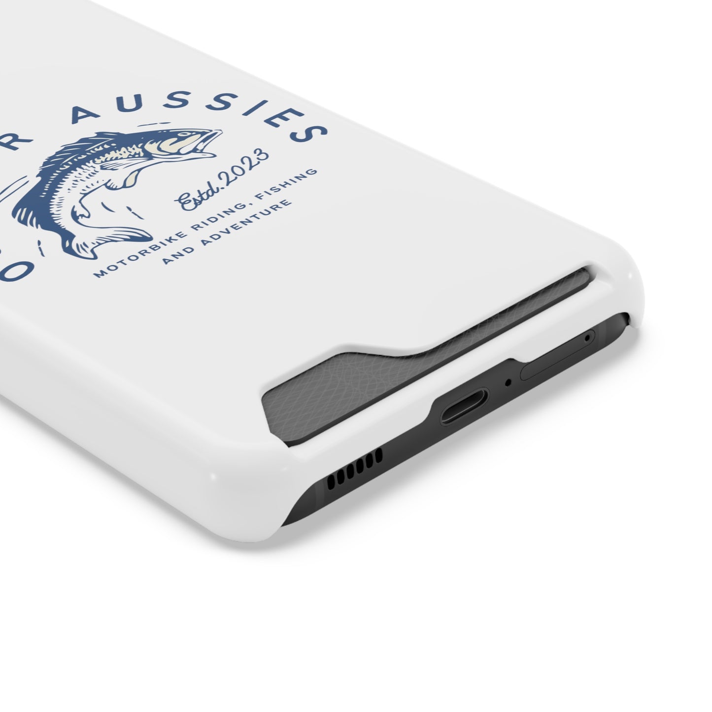 Outdoor Aussies Barra Phone Case With Card Holder