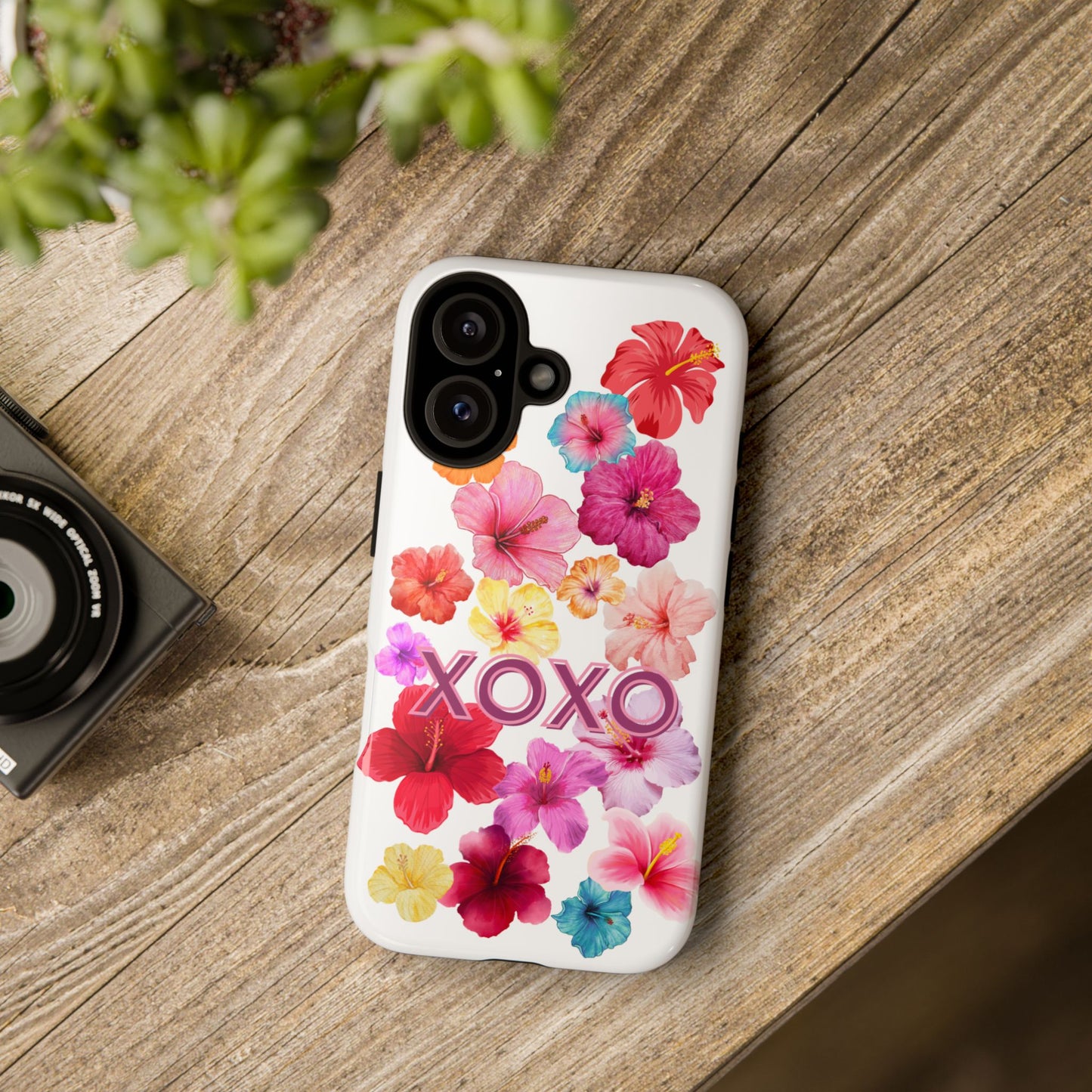 Hibiscus Tough Phone Cases