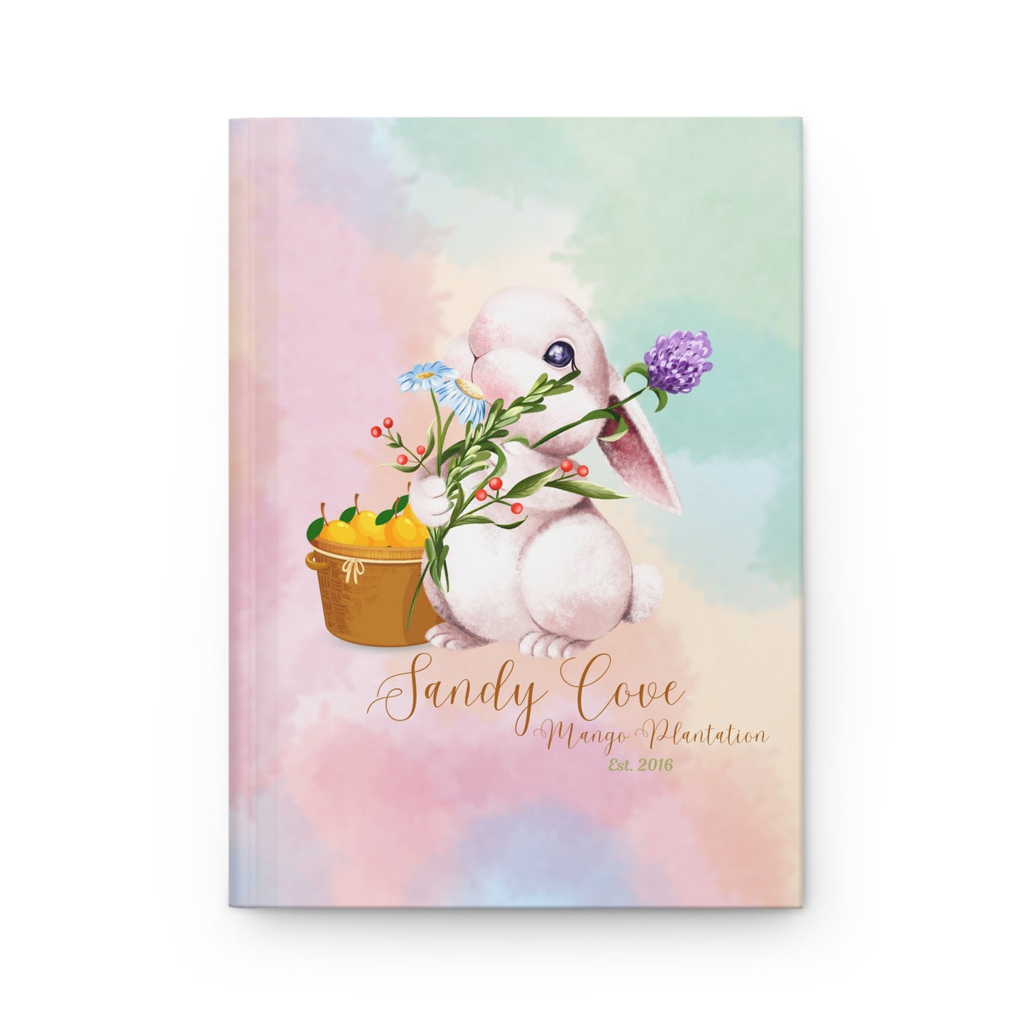 Sandy Cove Mango Bunny Hardcover Journal Matte (Printed in USA)