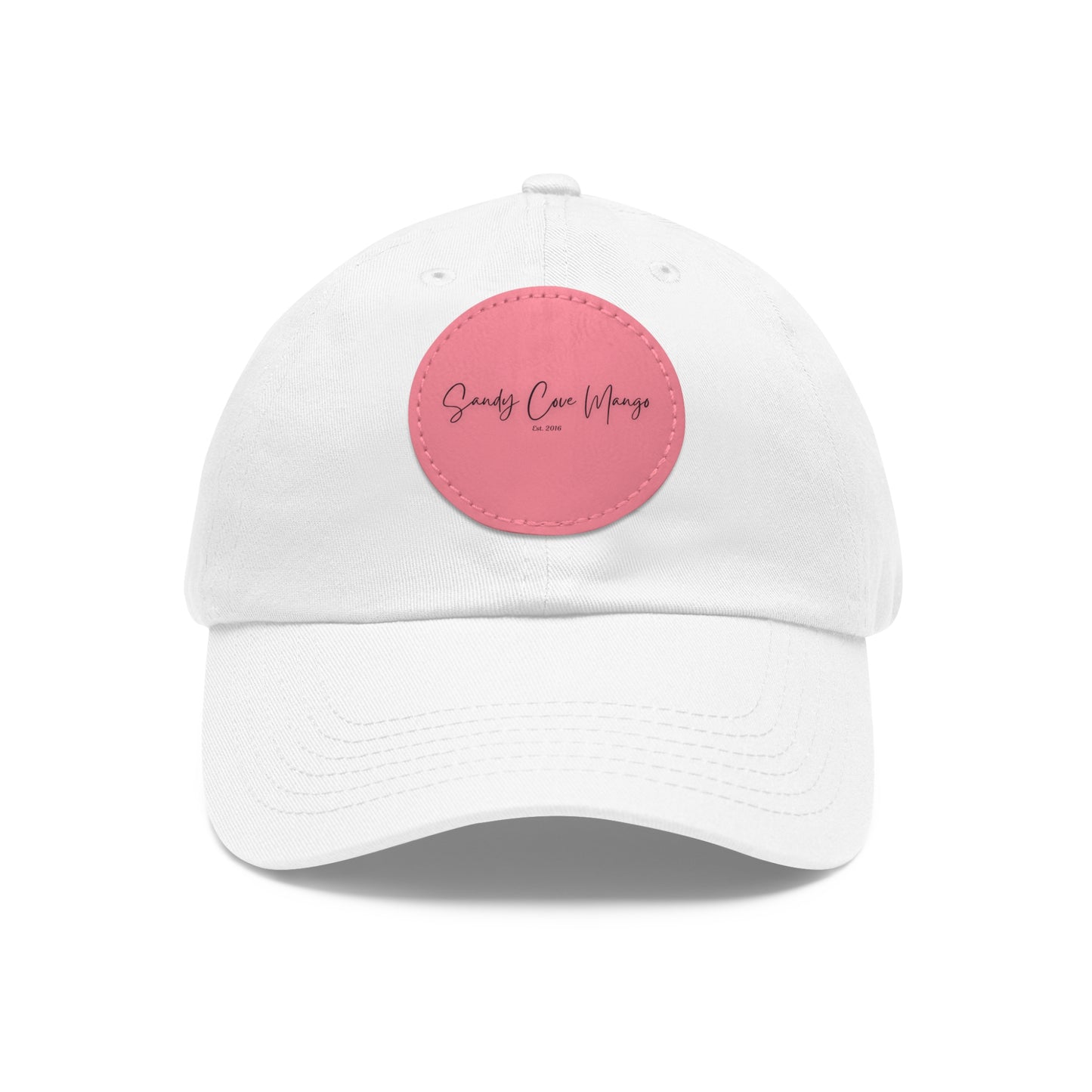 Sandy Cove Mango Cap with Leather Patch (Round) (Printed in USA)