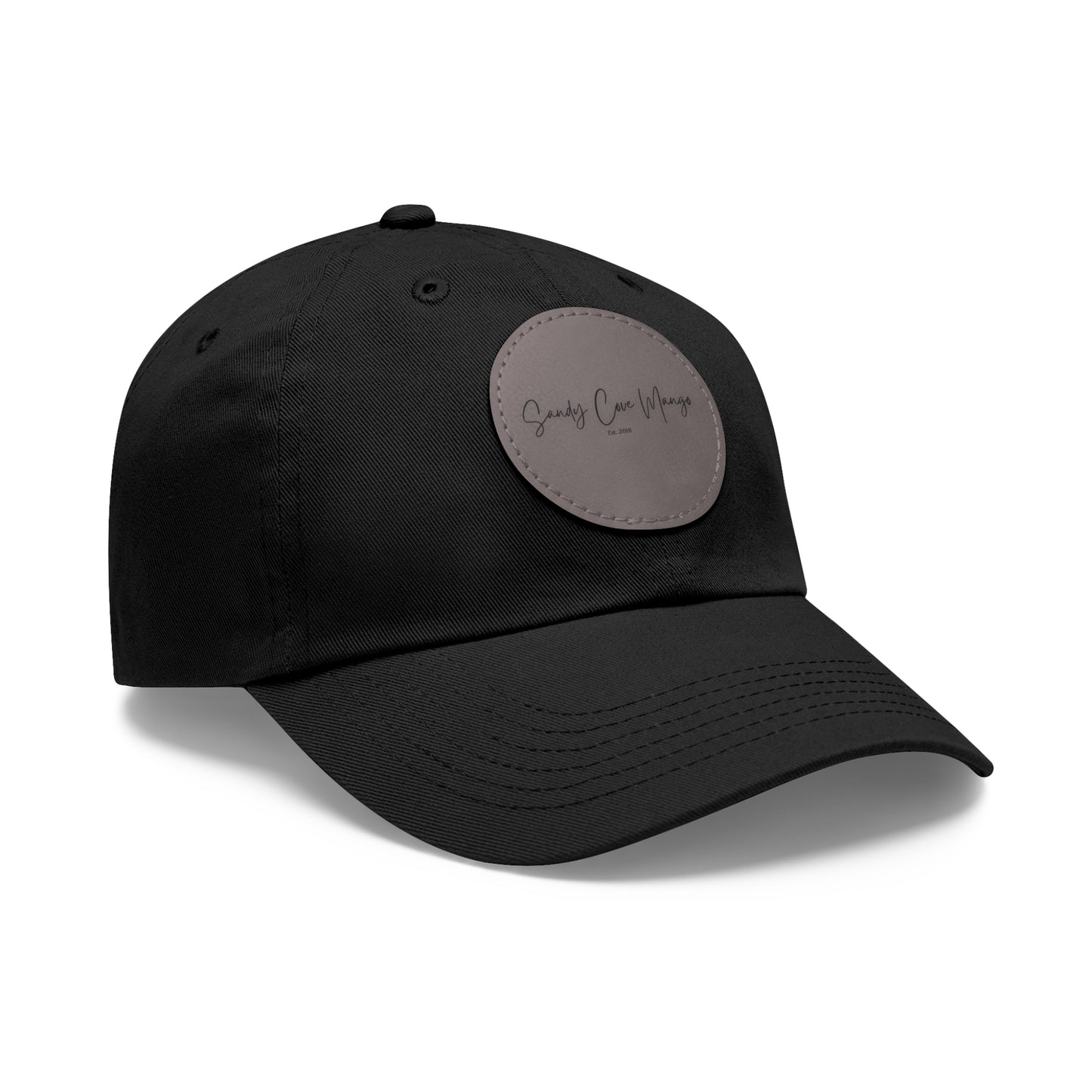 Sandy Cove Mango Cap with Leather Patch (Round) (Printed in USA)