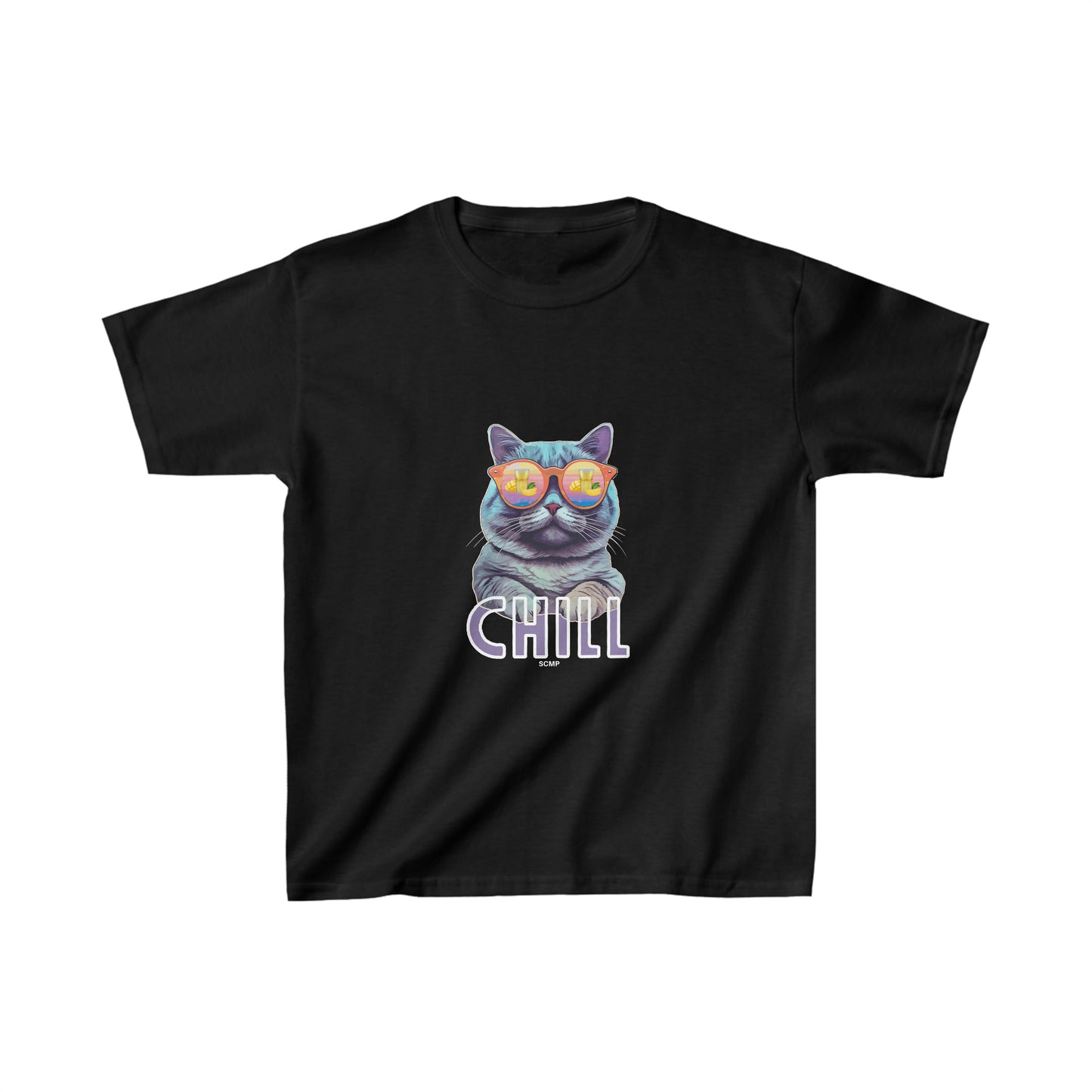 Sandy Cove Mango Cat Chill Kids Cotton™ Tee