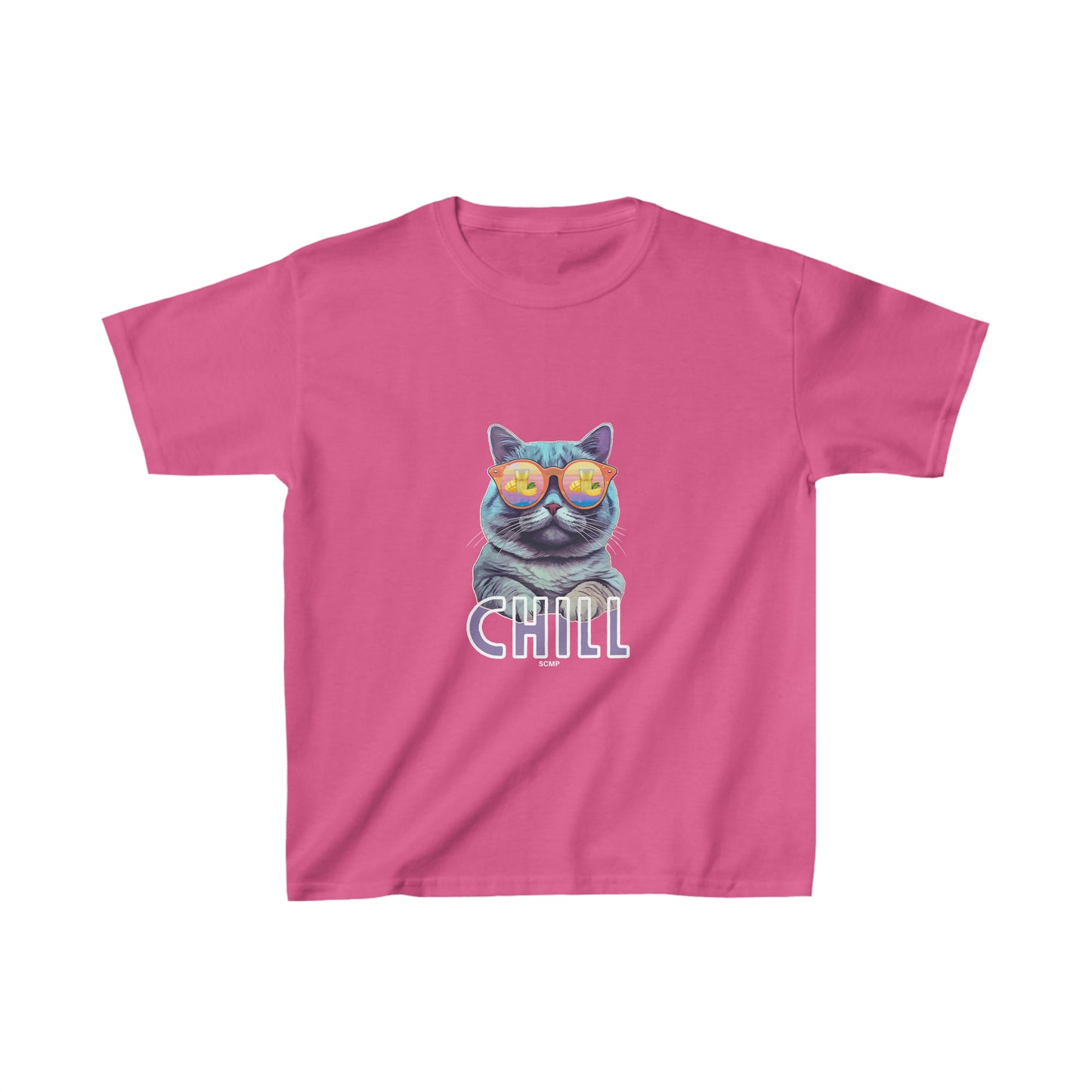 Sandy Cove Mango Cat Chill Kids Cotton™ Tee