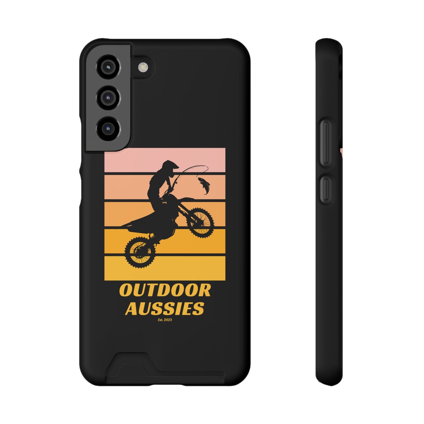 Outdoor Aussies Phone Case With Card Holder