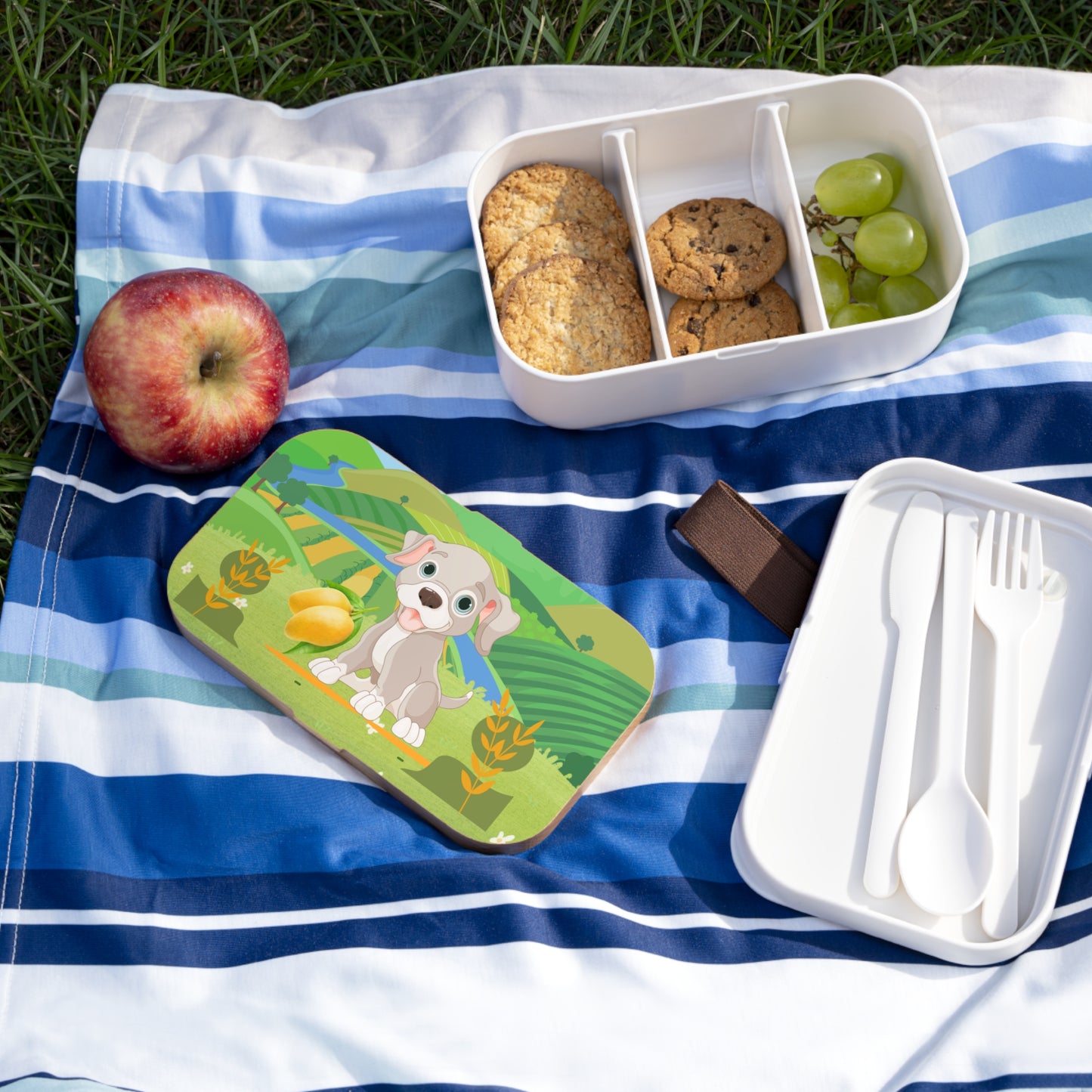 Sandy Cove's Delicious Mangoes Puppy Bento Lunch Box