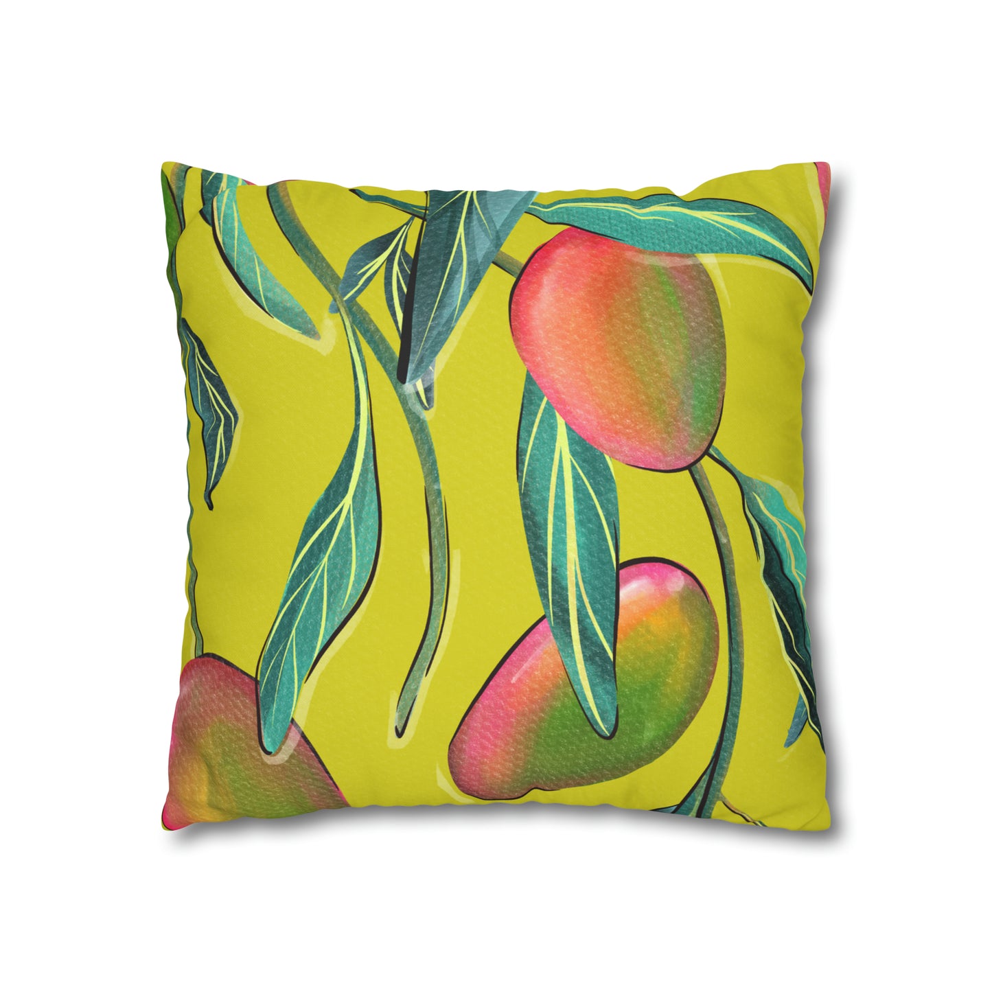 Sandy Cove Mango Spun Polyester Pillowcase