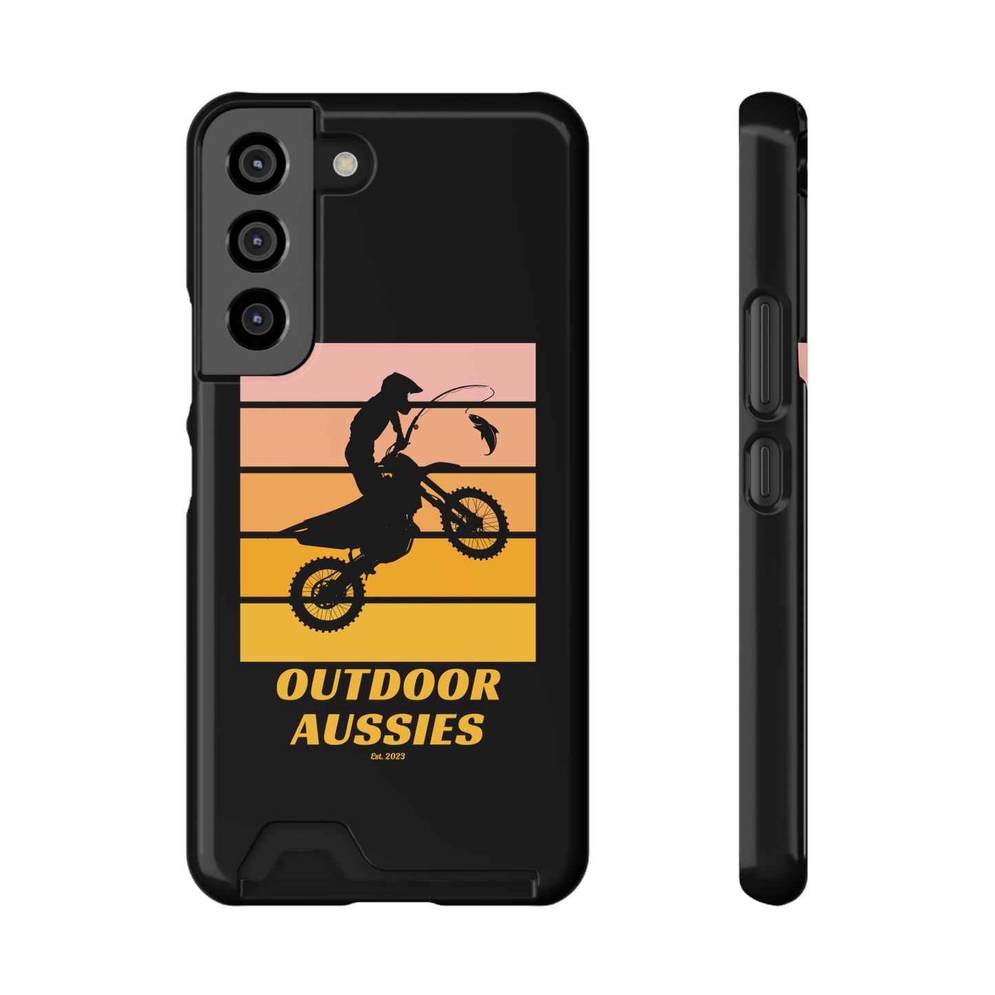 Outdoor Aussies Phone Case With Card Holder