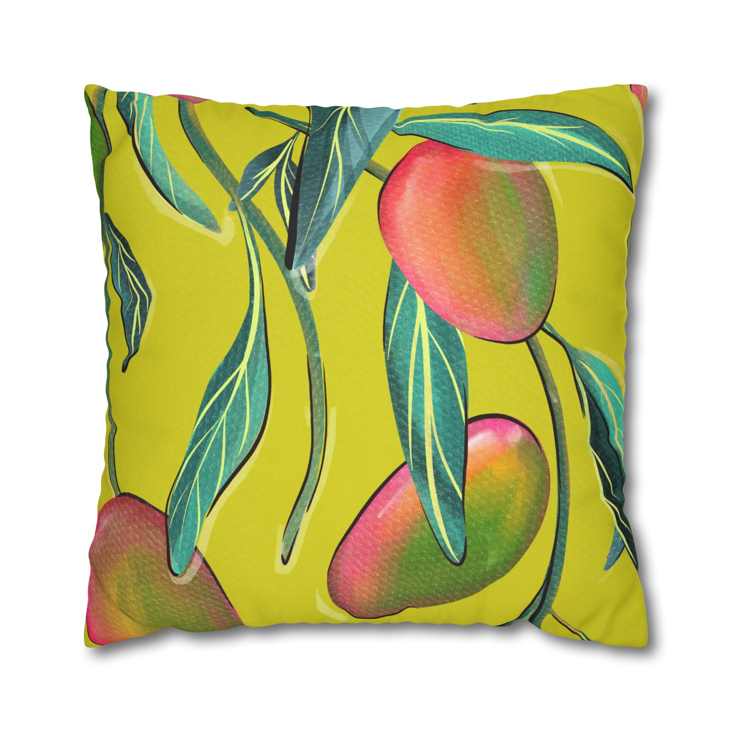 Sandy Cove Mango Spun Polyester Pillowcase