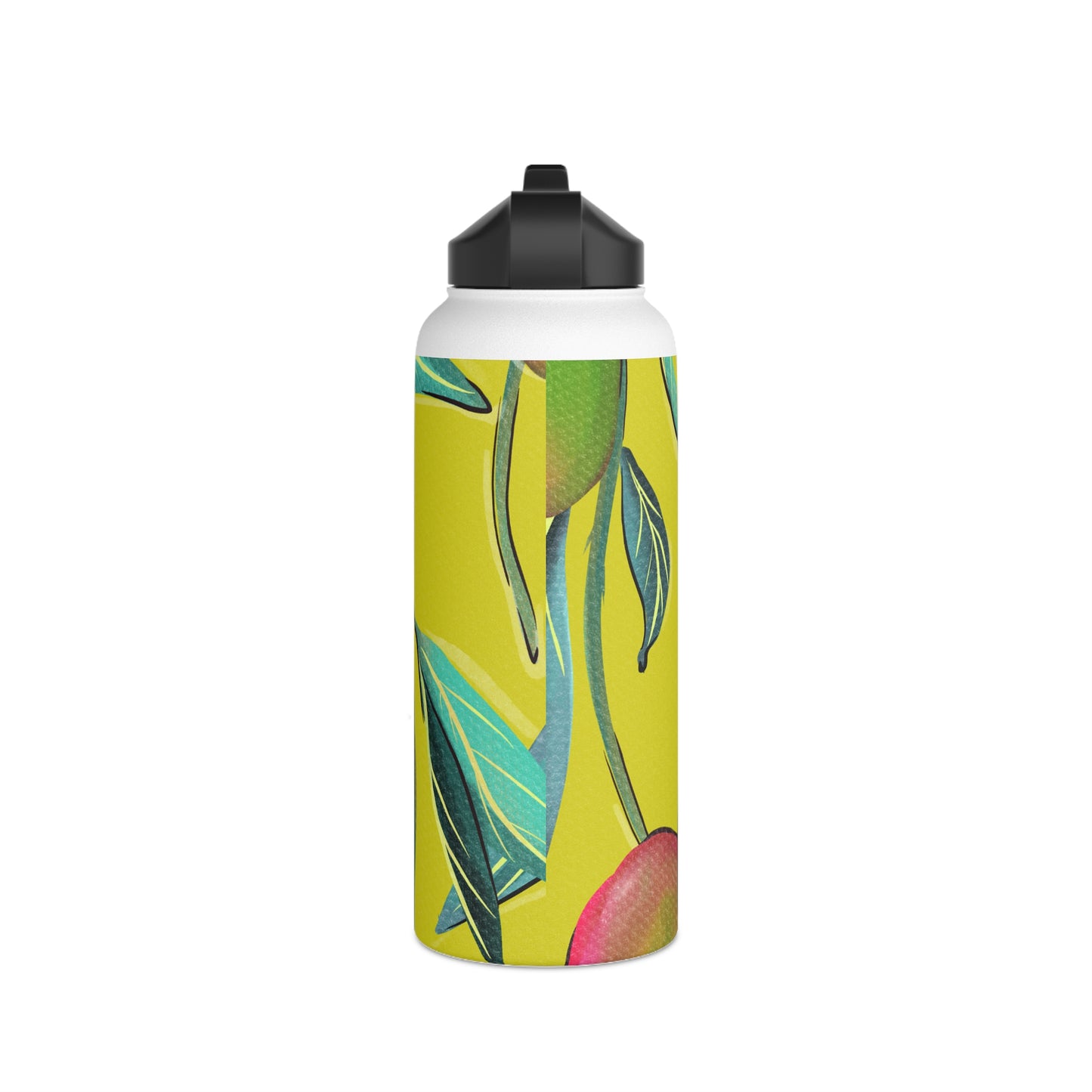 Sandy Cove Mango Stainless Steel Water Bottle, Standard Lid