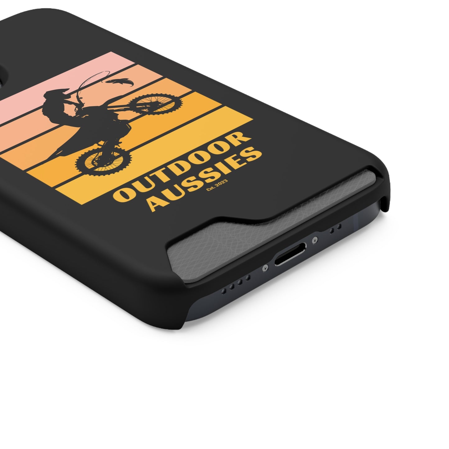 Outdoor Aussies Phone Case With Card Holder