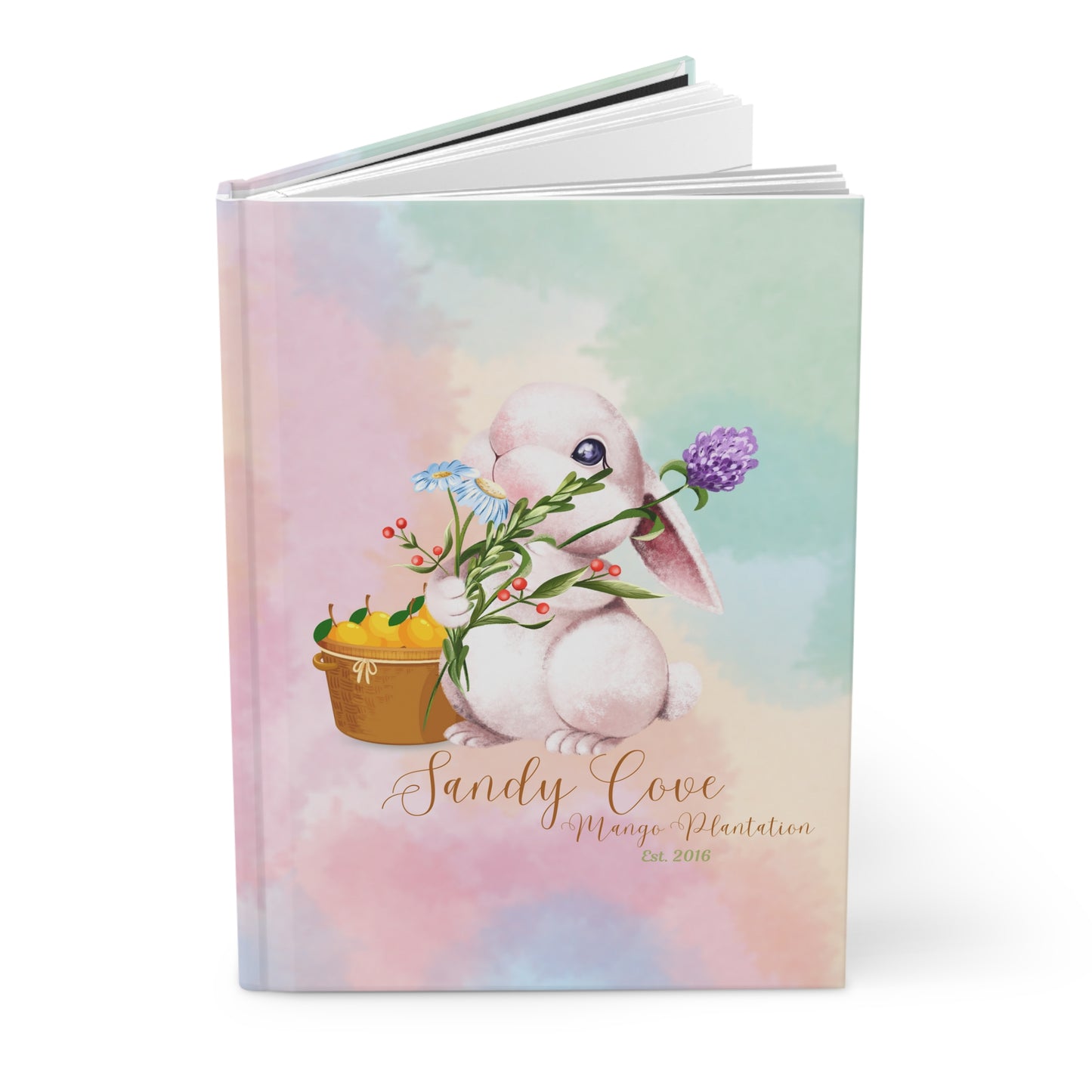 Sandy Cove Mango Bunny Hardcover Journal Matte (Printed in USA)