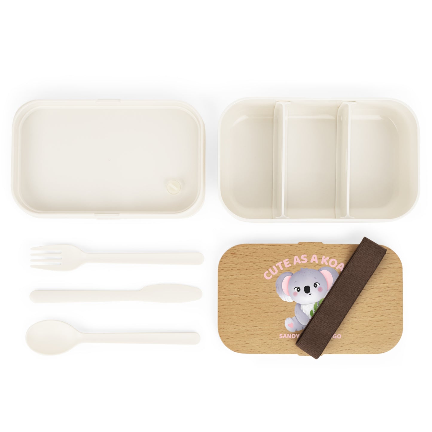 Sandy Cove Mango Cute as a Koala Australian Animals Bento Lunch Box