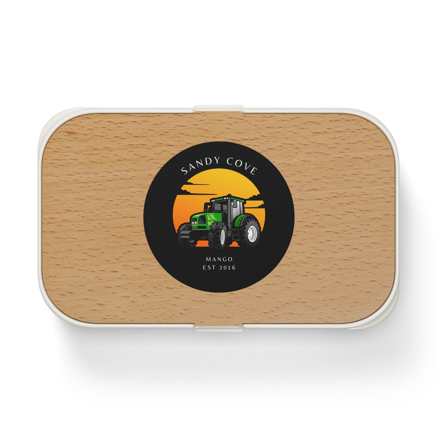 Sandy Cove Mango Tractor Bento Lunch Box