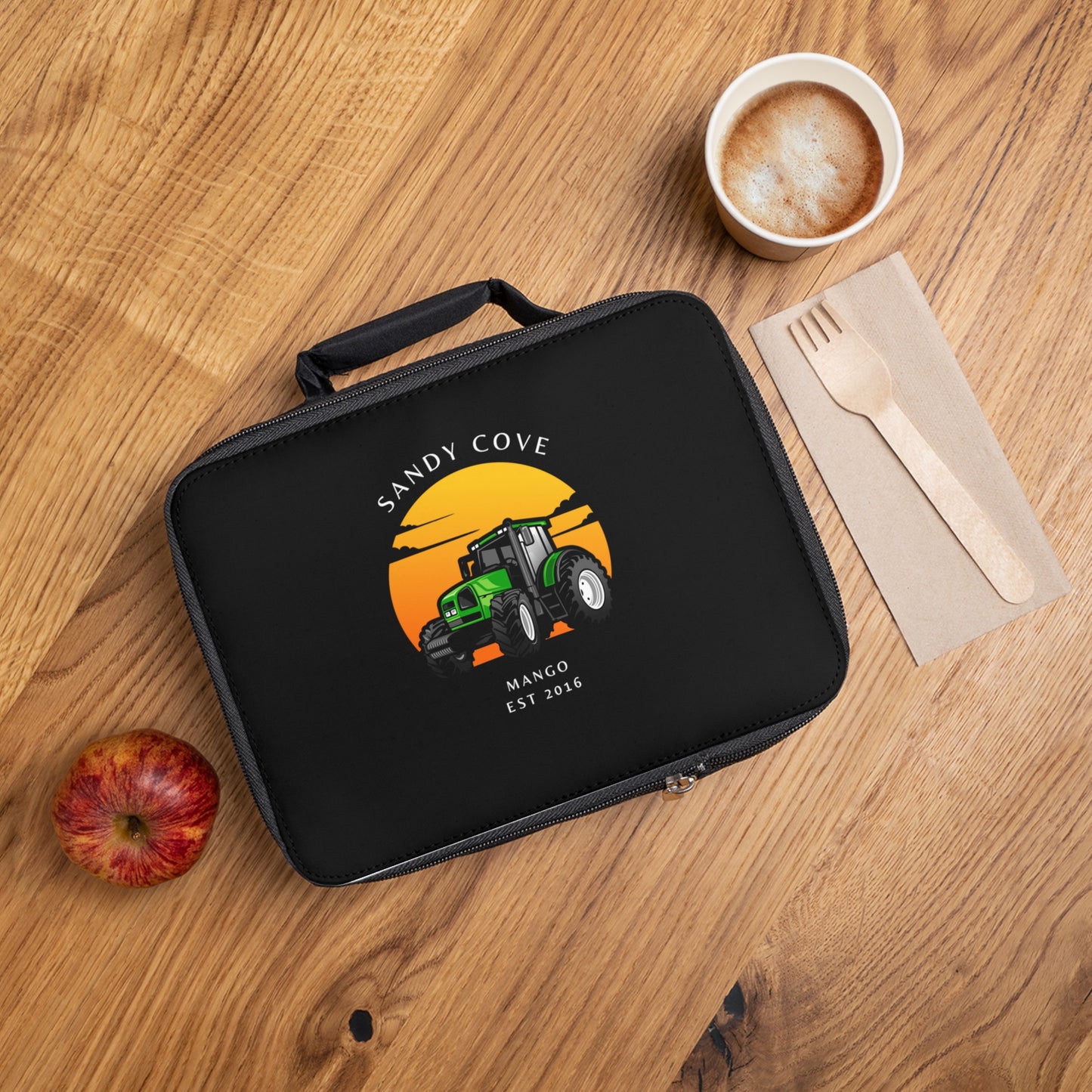 Sandy Cove Mango Tractor Lunch Bag