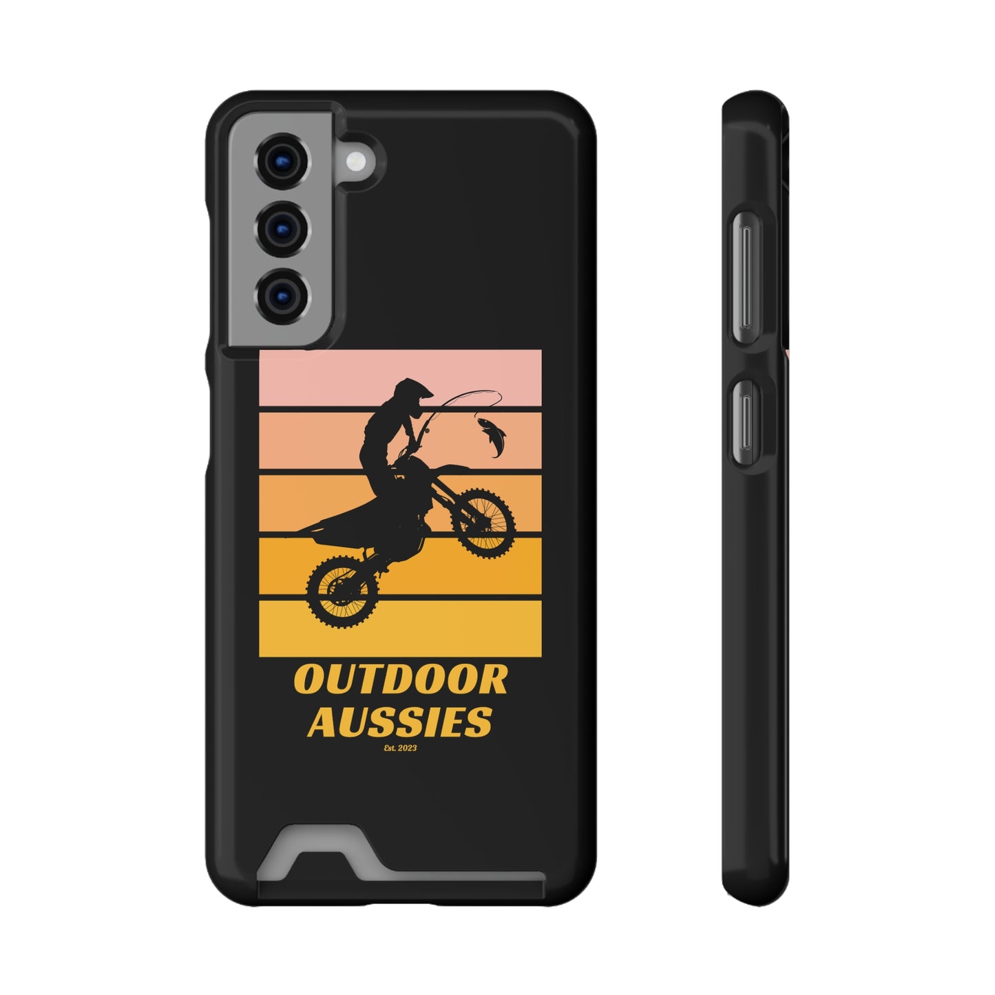 Outdoor Aussies Phone Case With Card Holder