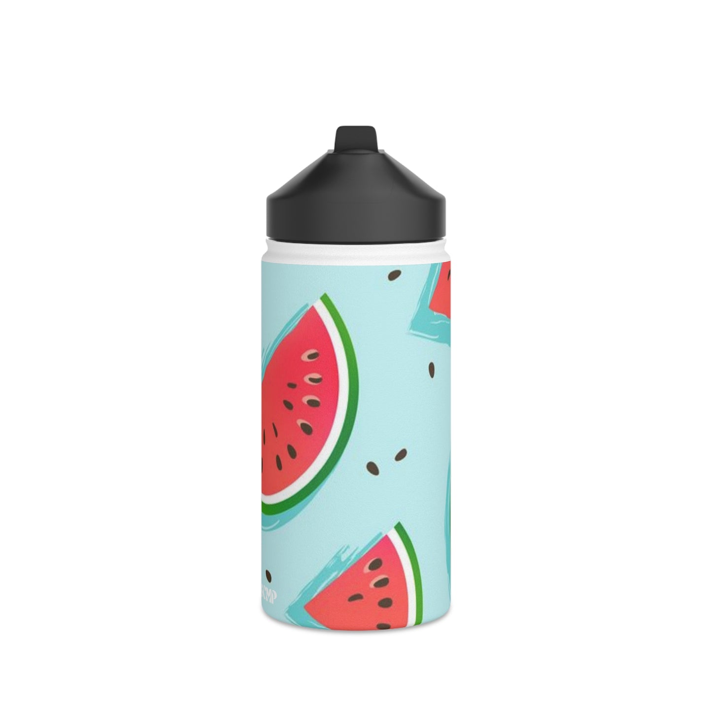 SCMP Watermelon Stainless Steel Water Bottle, Standard Lid