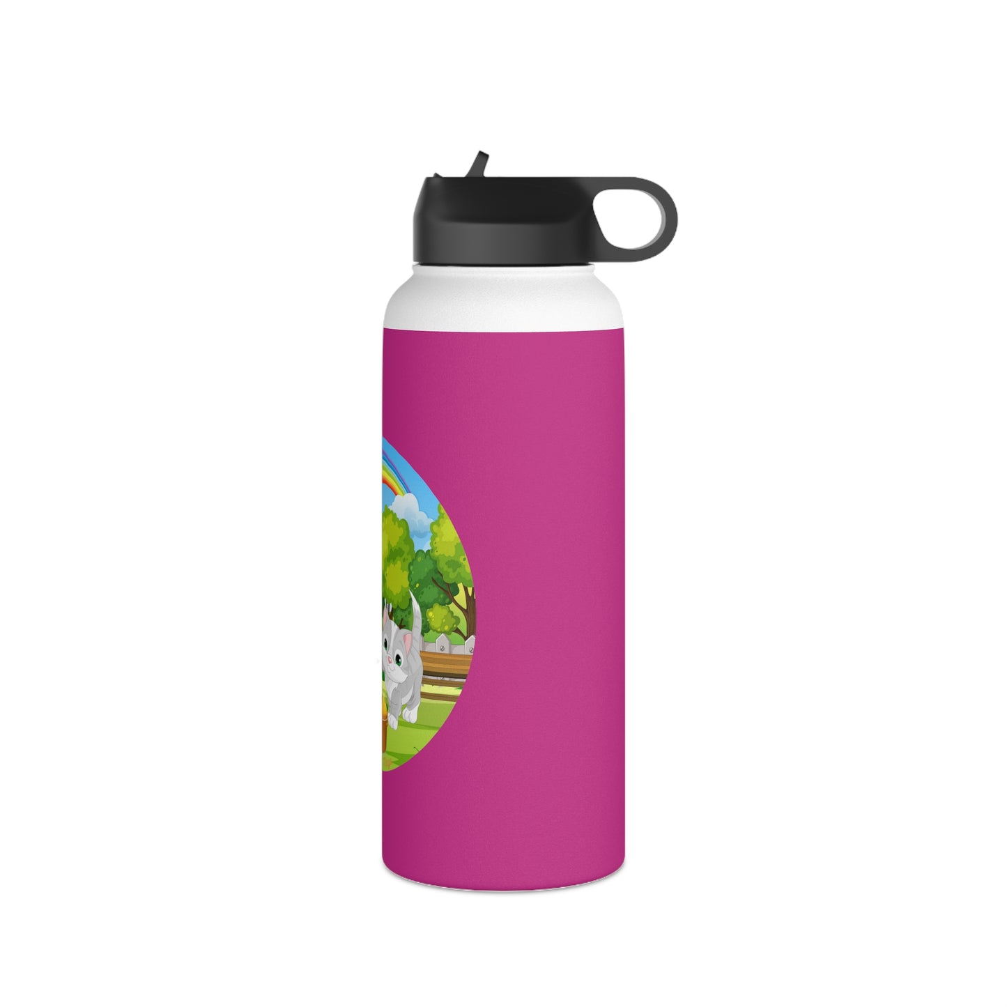 Sandy Cove's Delicious Mangoes Stainless Steel Water Bottle, Standard Lid