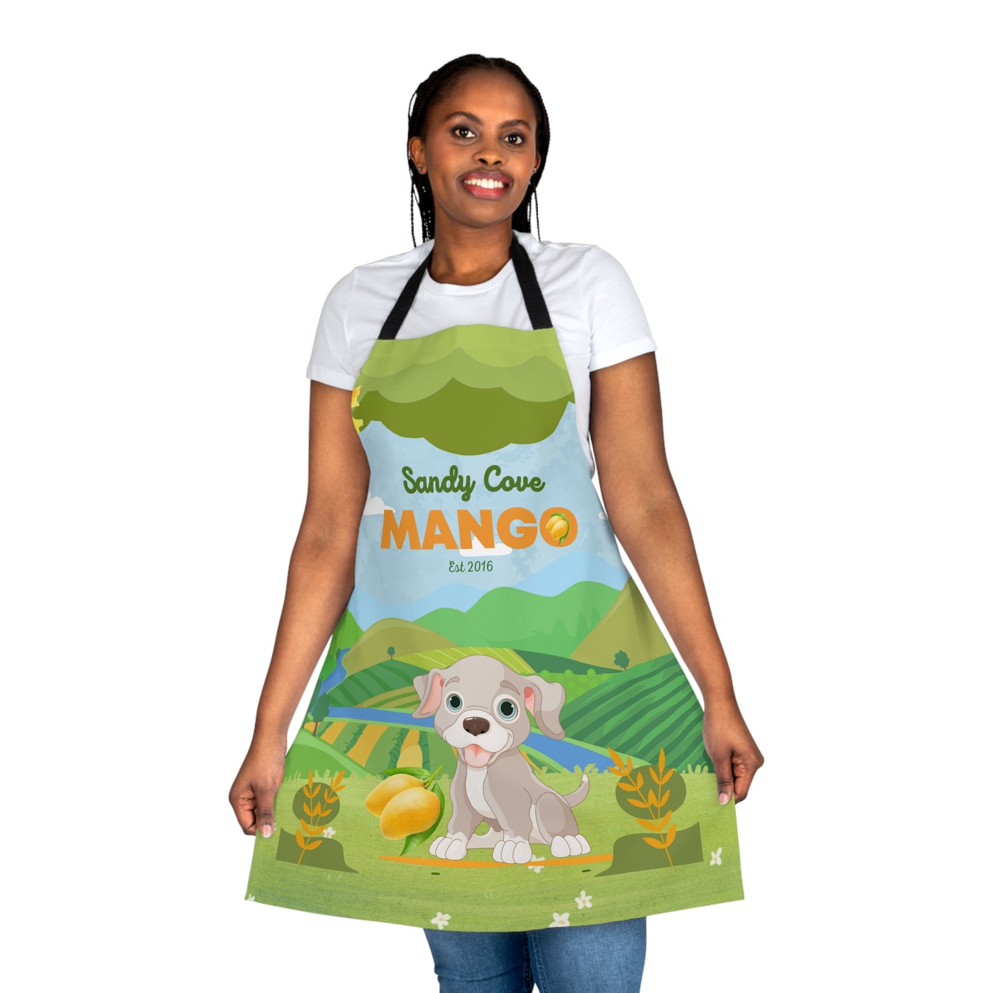 Sandy Cove's Delicious Mangoes Apron (AOP)