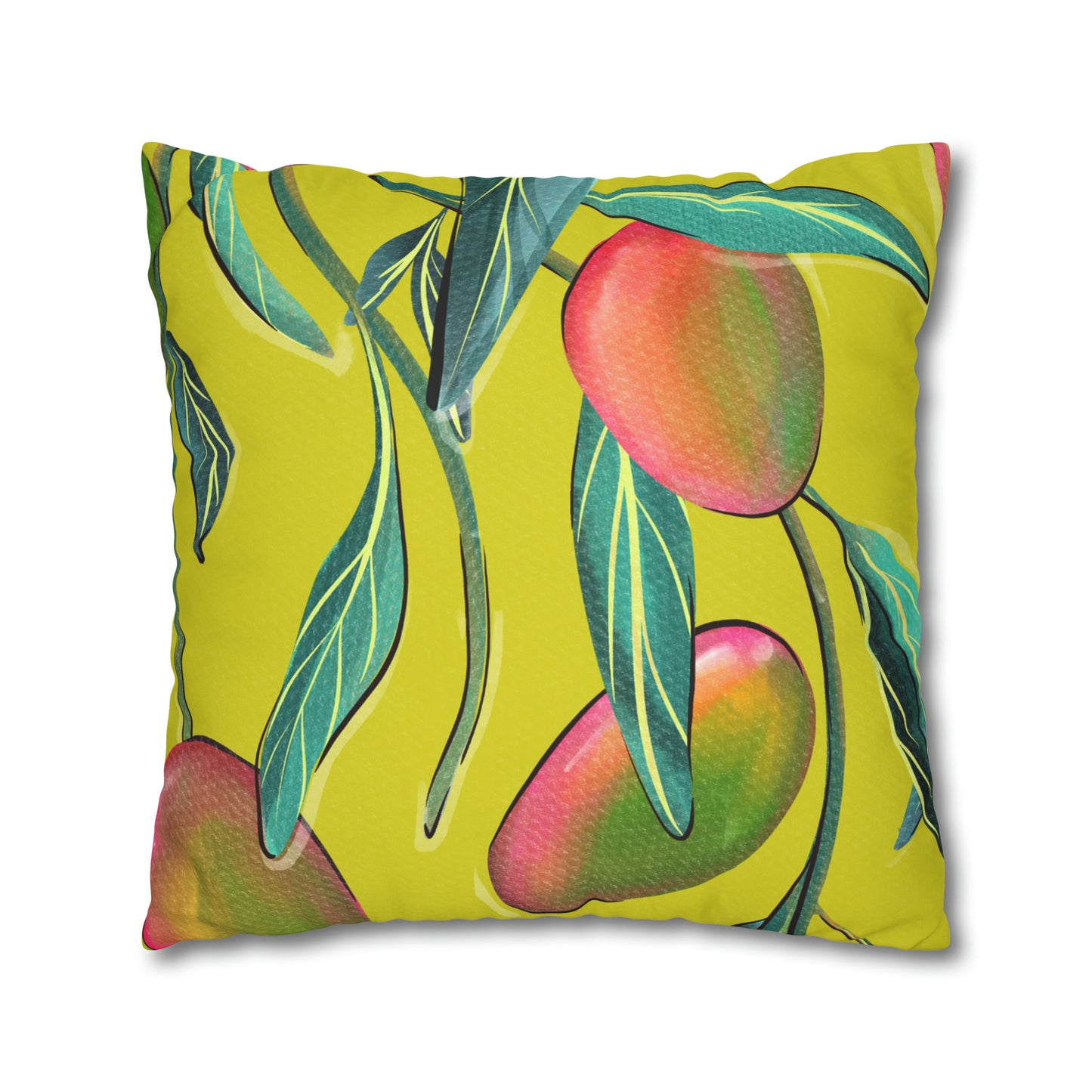 Sandy Cove Mango Spun Polyester Pillowcase