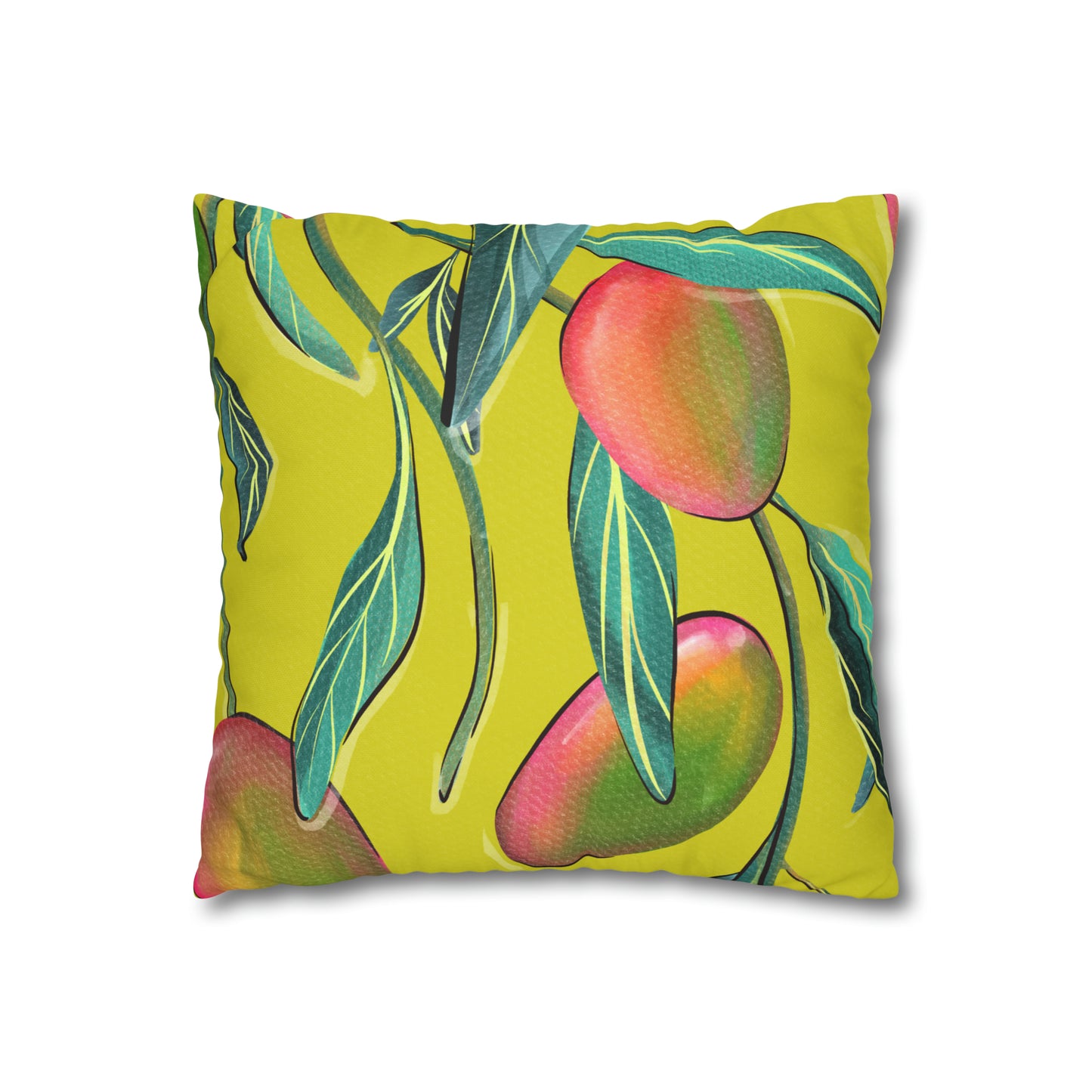 Sandy Cove Mango Spun Polyester Pillowcase