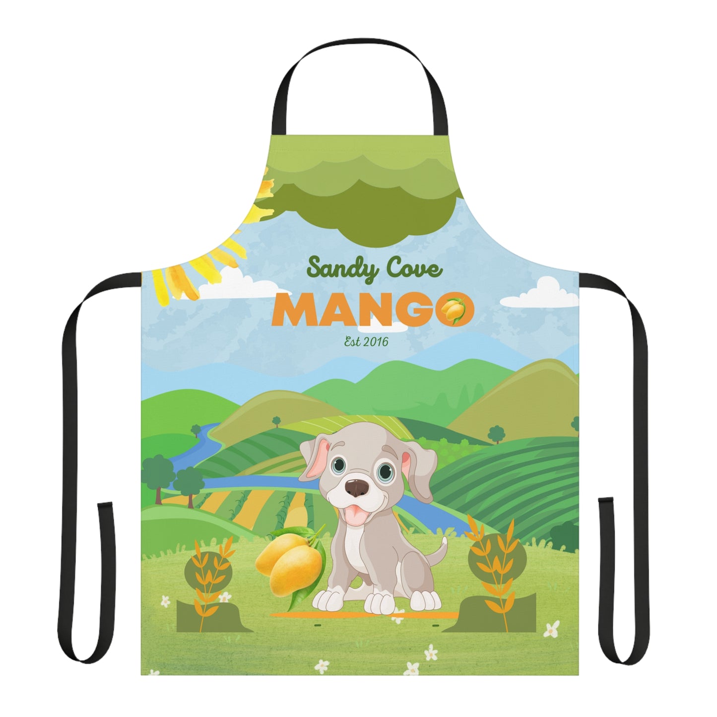 Sandy Cove's Delicious Mangoes Apron (AOP)