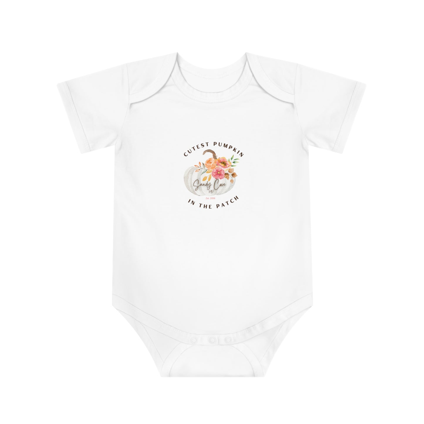 Sandy Cove MP Cutest Pumpkin in the Patch Baby Short Sleeve Bodysuit