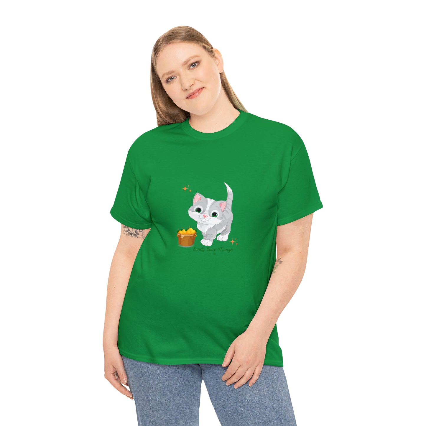 Sandy Cove's Delicious Mangoes Puppy Women's Cotton Tee