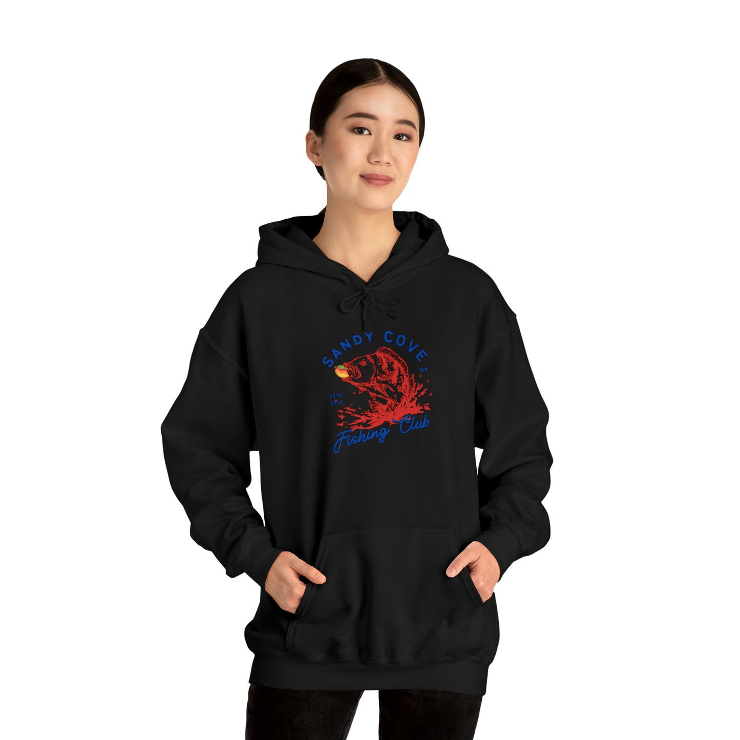 Sandy Cove Mango Fishing Club Unisex Heavy Blend™ Hooded Sweatshirt