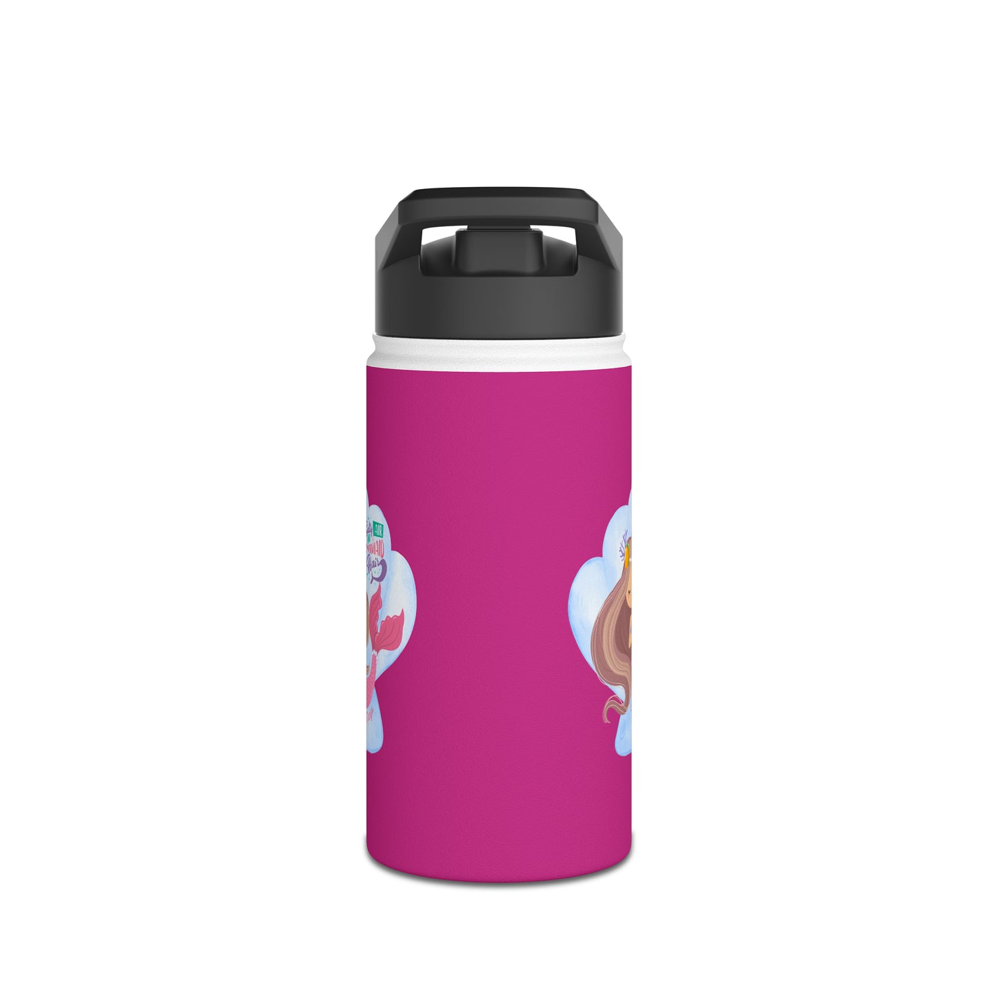 Sandy Cove Mango Salty Air Mermaid Stainless Steel Water Bottle, Standard Lid