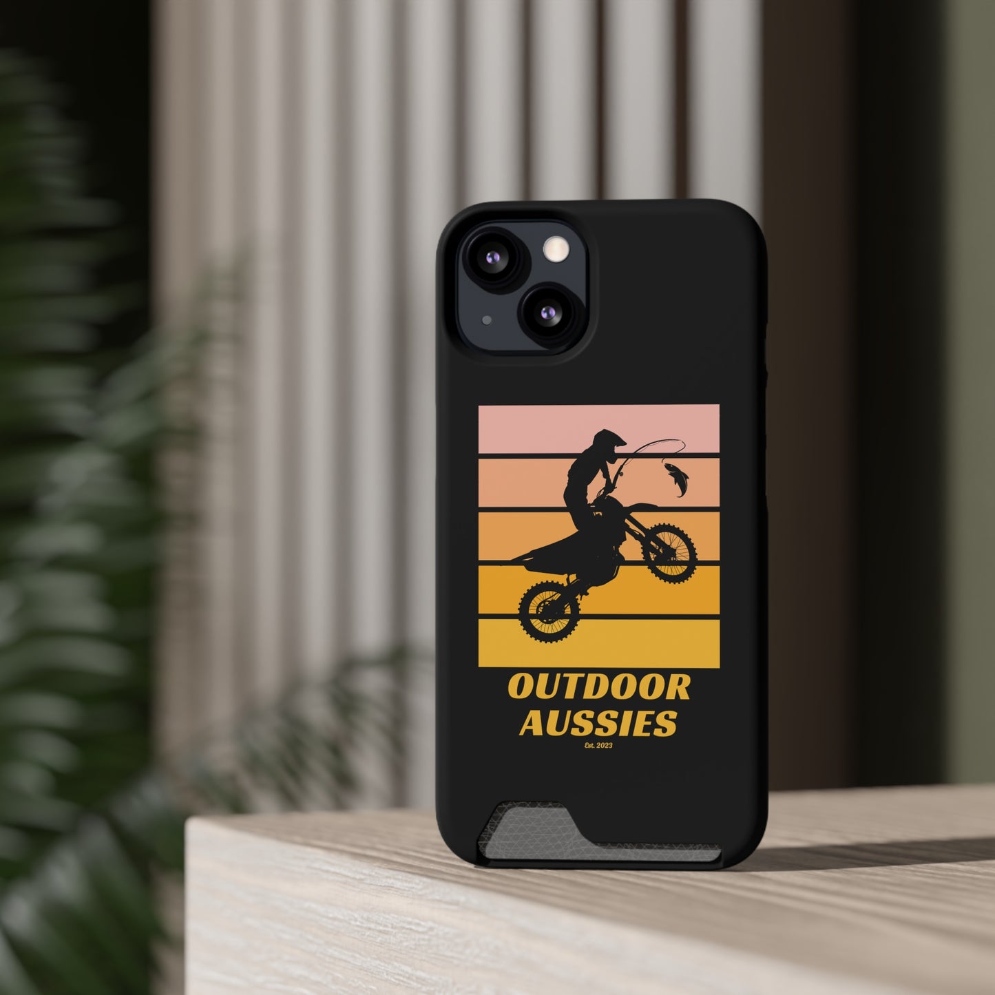 Outdoor Aussies Phone Case With Card Holder