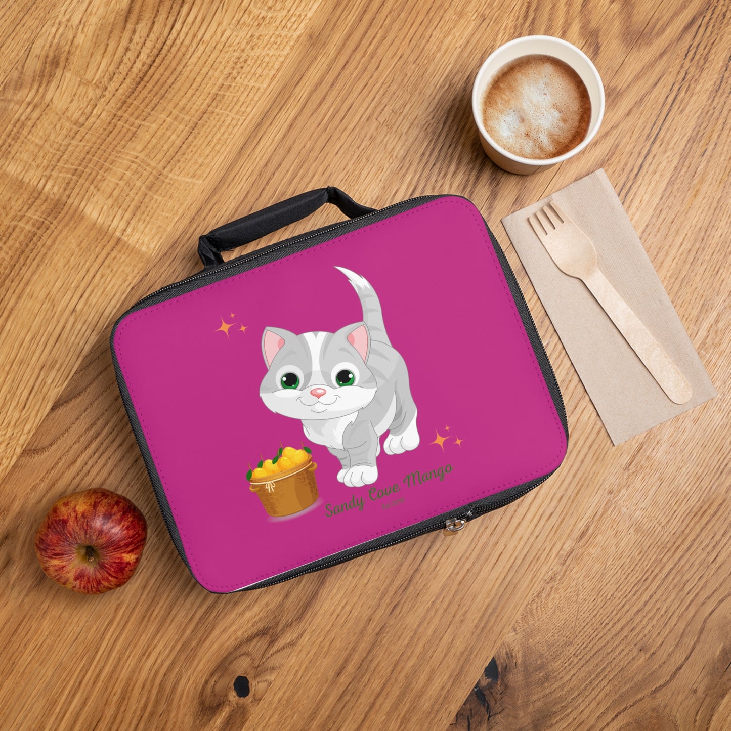 Sandy Cove's Delicious Mangoes Kitten Lunch Bag