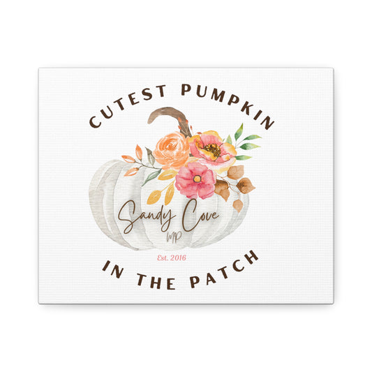 Sandy Cove MP Cutest Pumpkin in the Patch Polyester Canvas