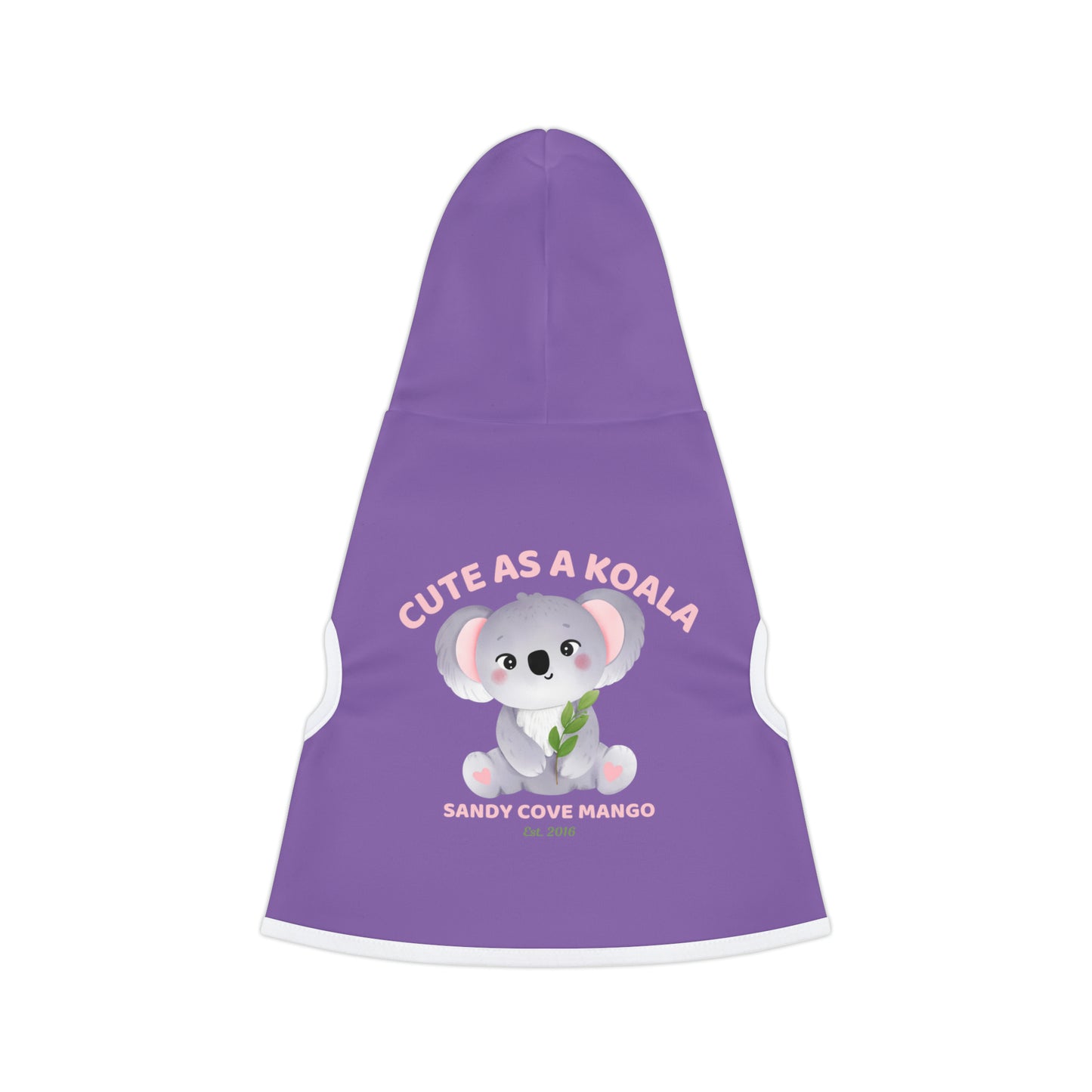 Sandy Cove Mango Cute as a Koala Pet Hoodie