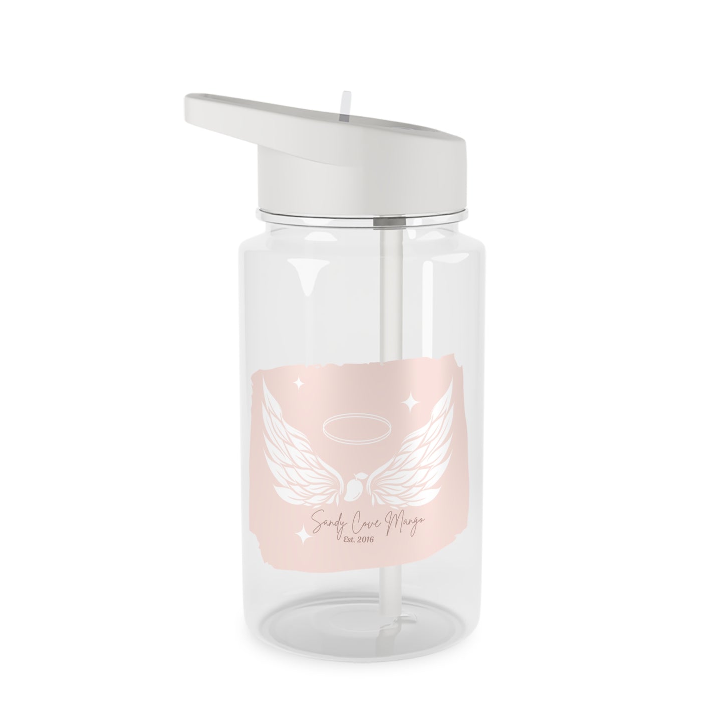 Sandy Cove Mango Angel Wings Tritan Water Bottle