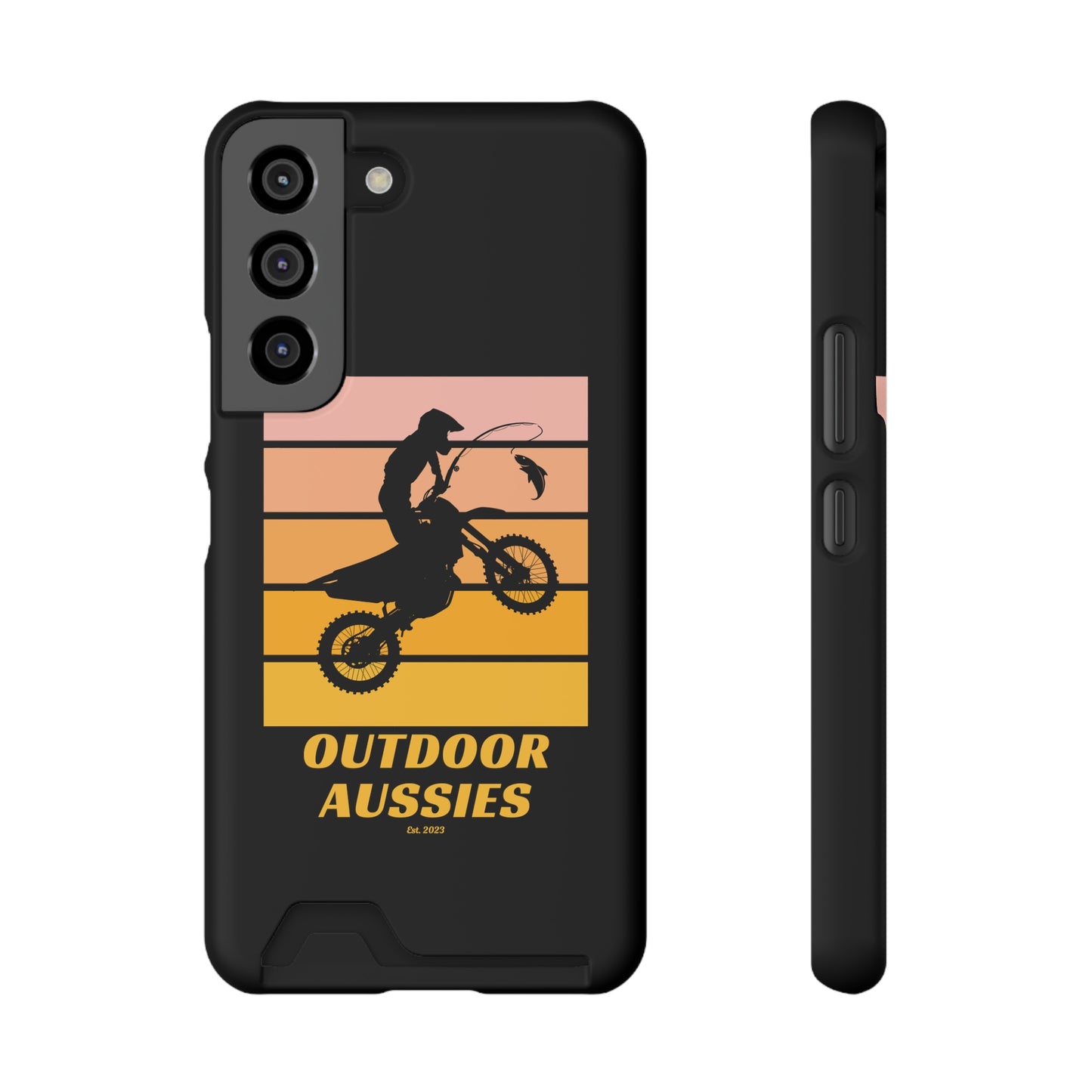 Outdoor Aussies Phone Case With Card Holder