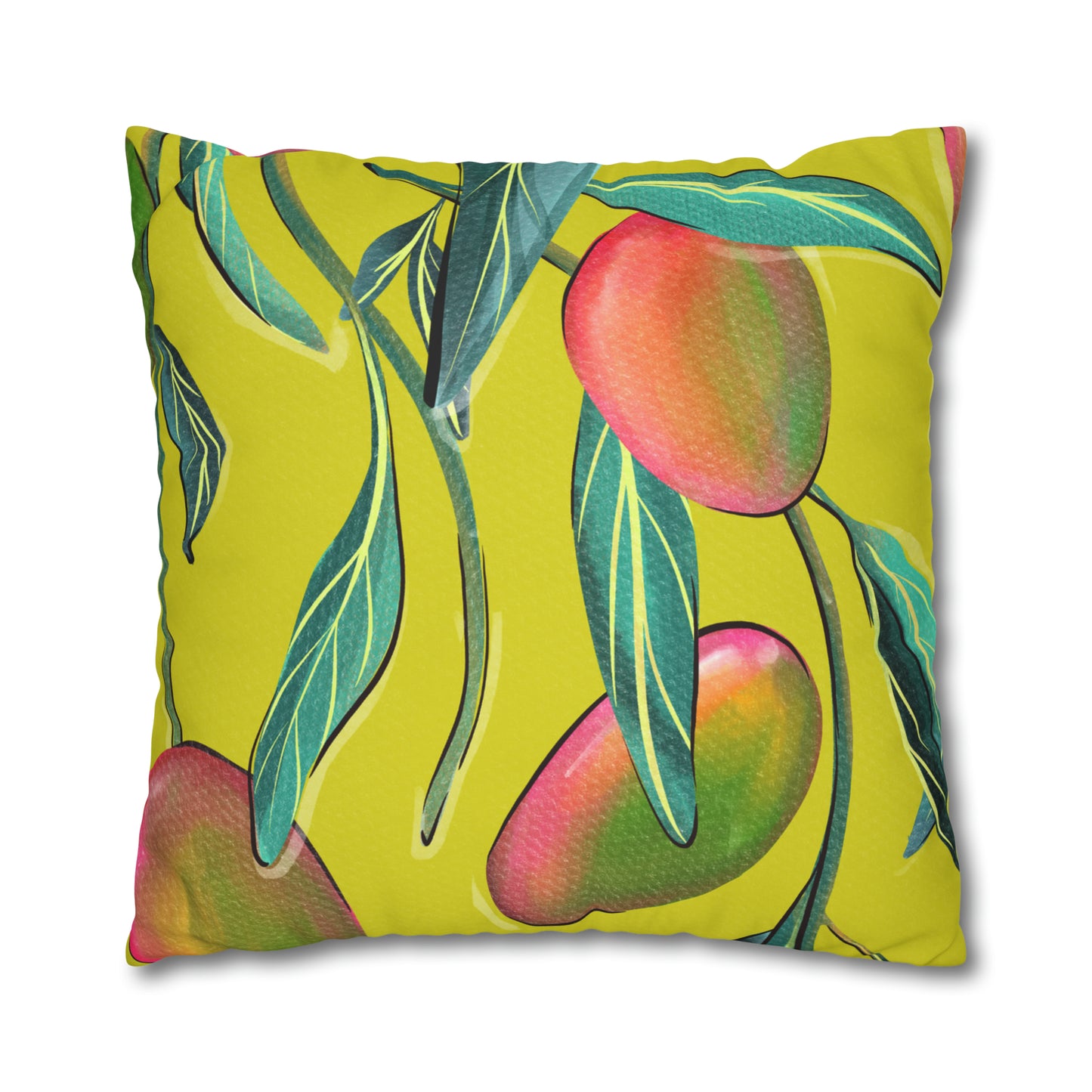 Sandy Cove Mango Spun Polyester Pillowcase